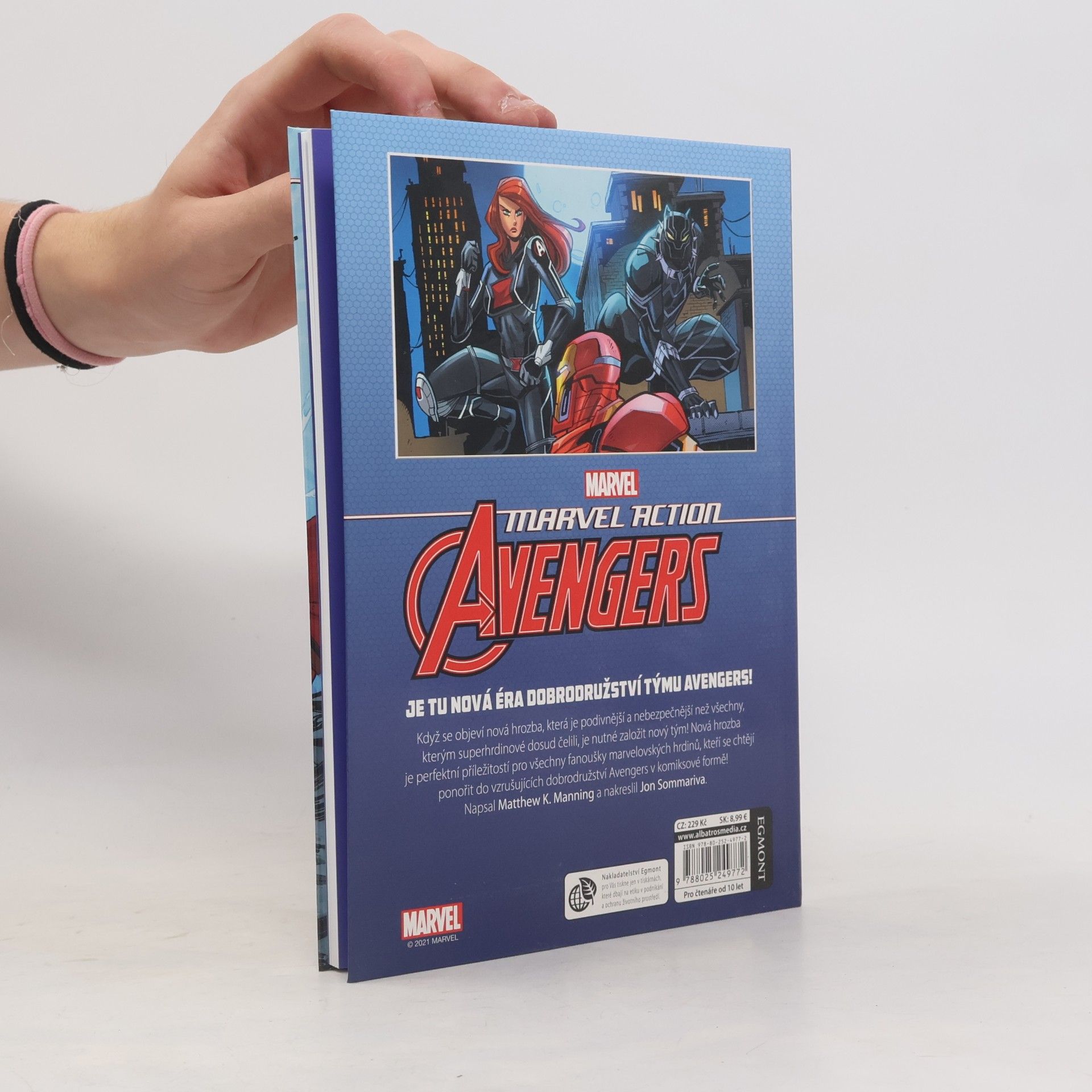 Matthew Manning Marvel Action - Avengers. Nová hrozba