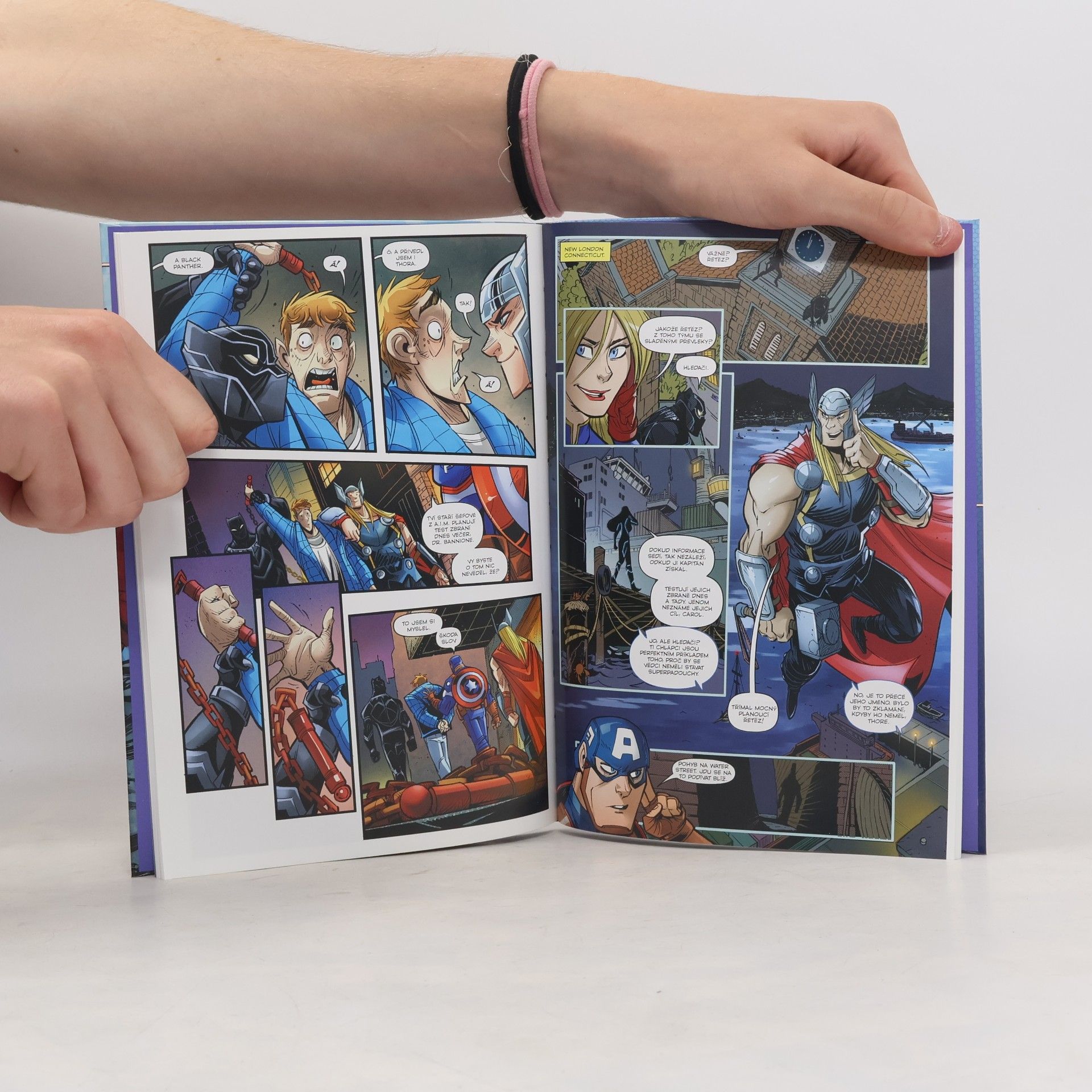Matthew Manning Marvel Action - Avengers. Nová hrozba