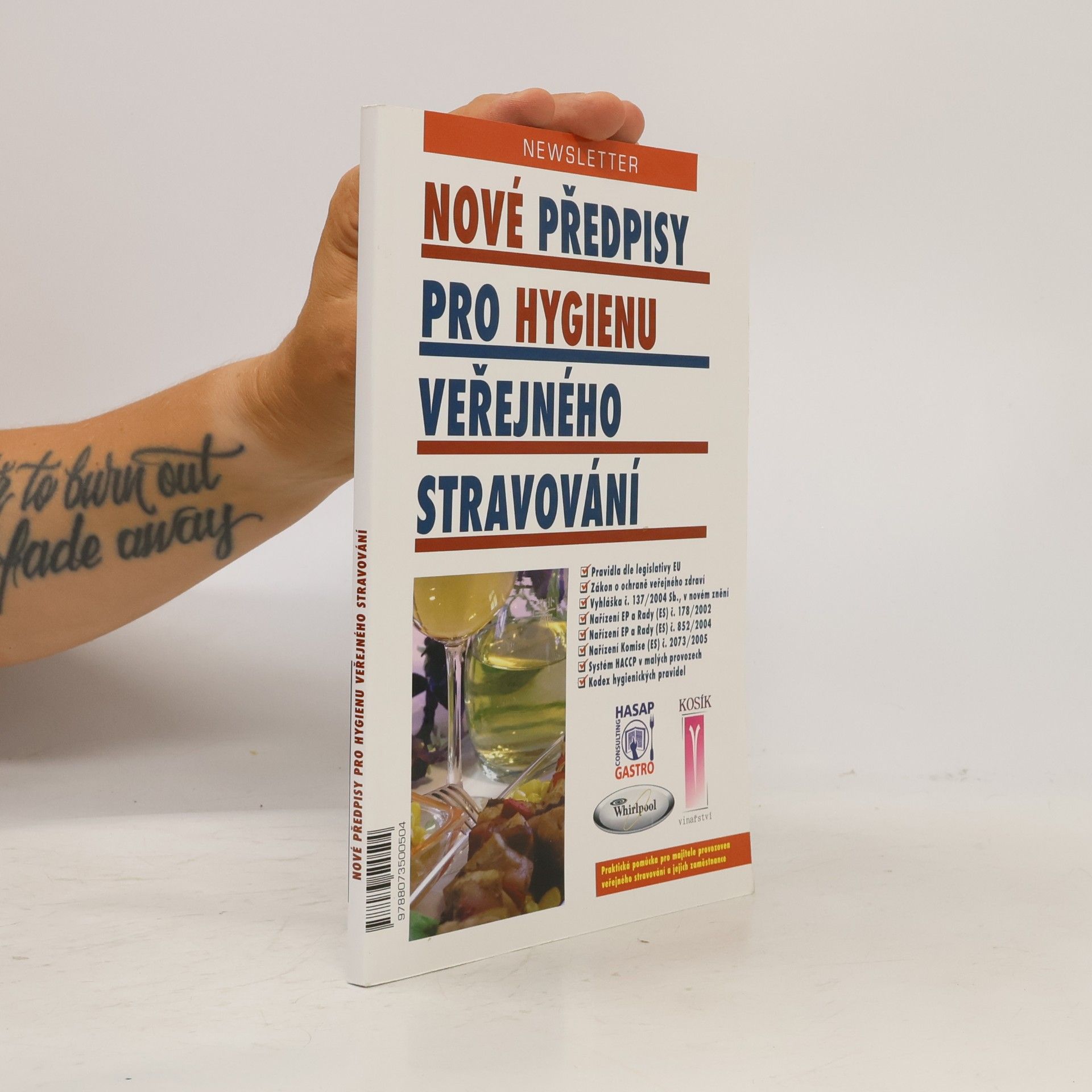 Various authors Nové předpisy pro hygienu veřejného stravování