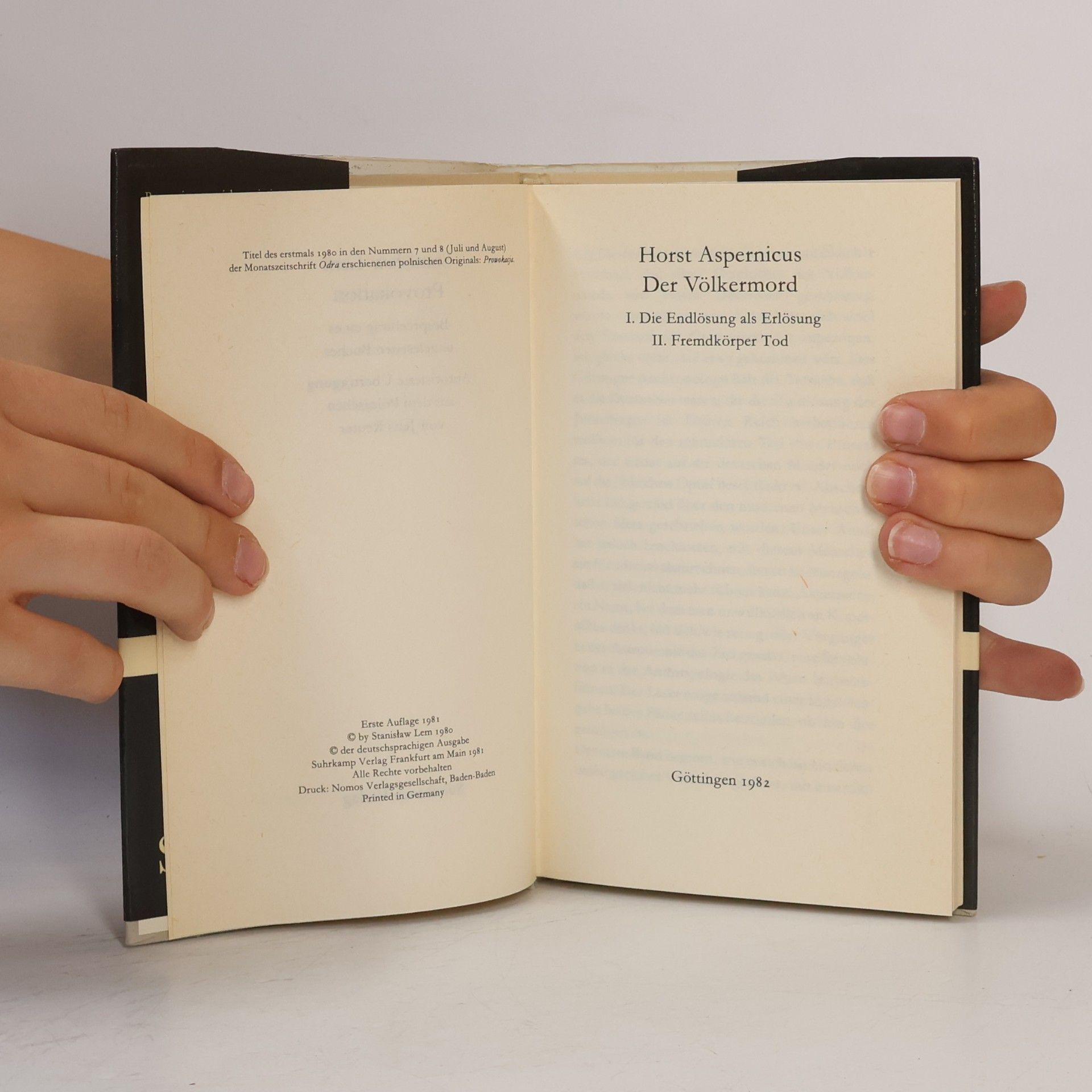 Stanisław Lem Provokation