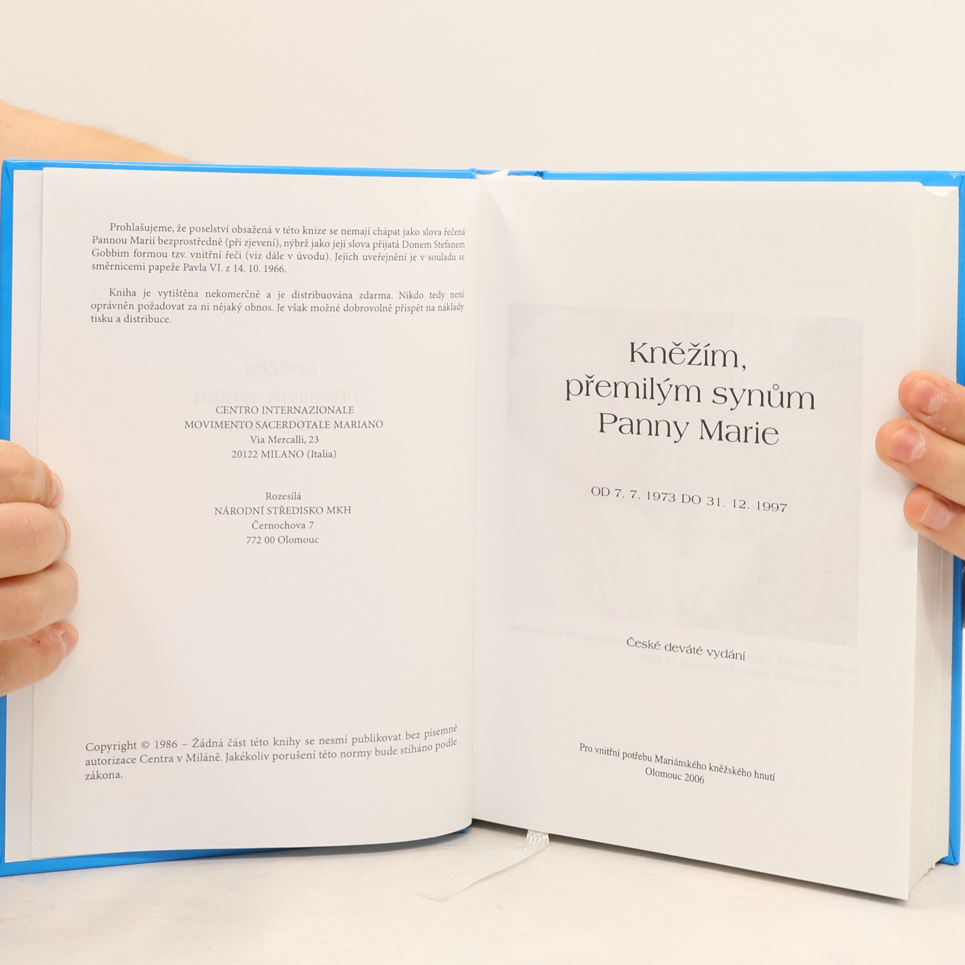 Kolektiv autorů Kněžím, přemilým synům Panny Marie