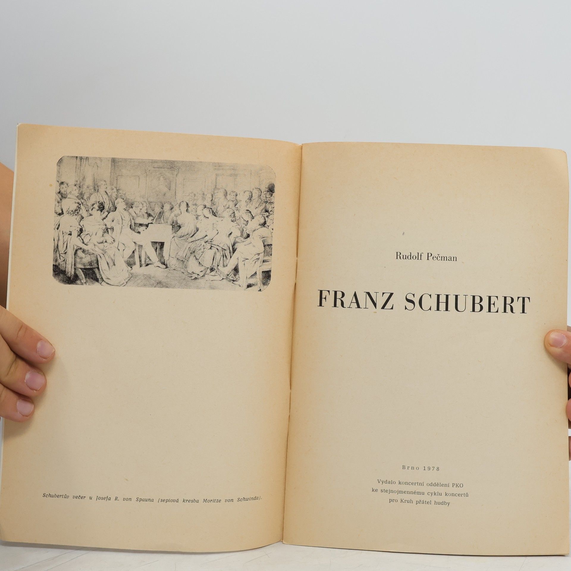 Rudolf Pečman Franz Schubert