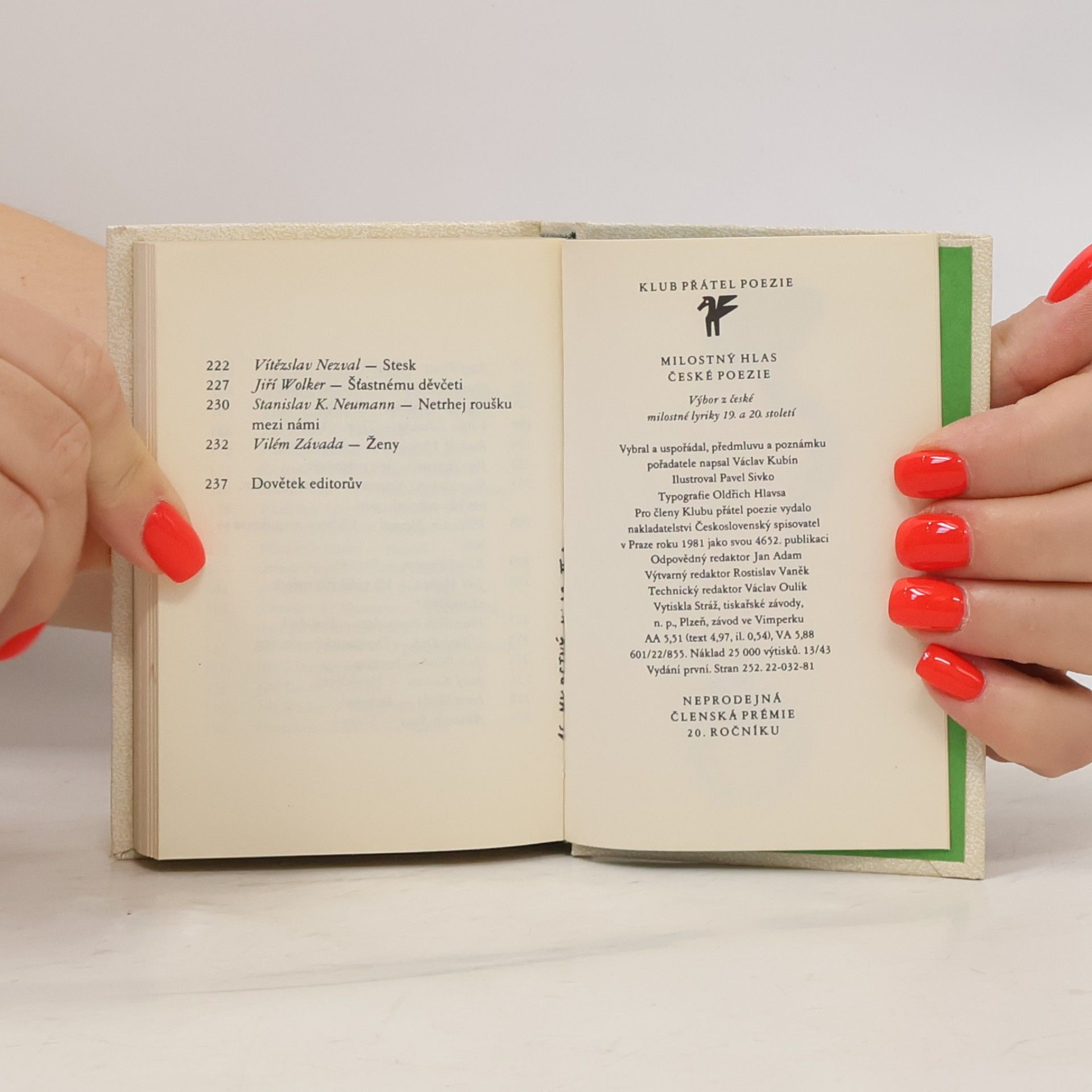 Autorenkollektiv Milostný hlas české poezie. Výbor z české milostné lyriky 19. a 20. století