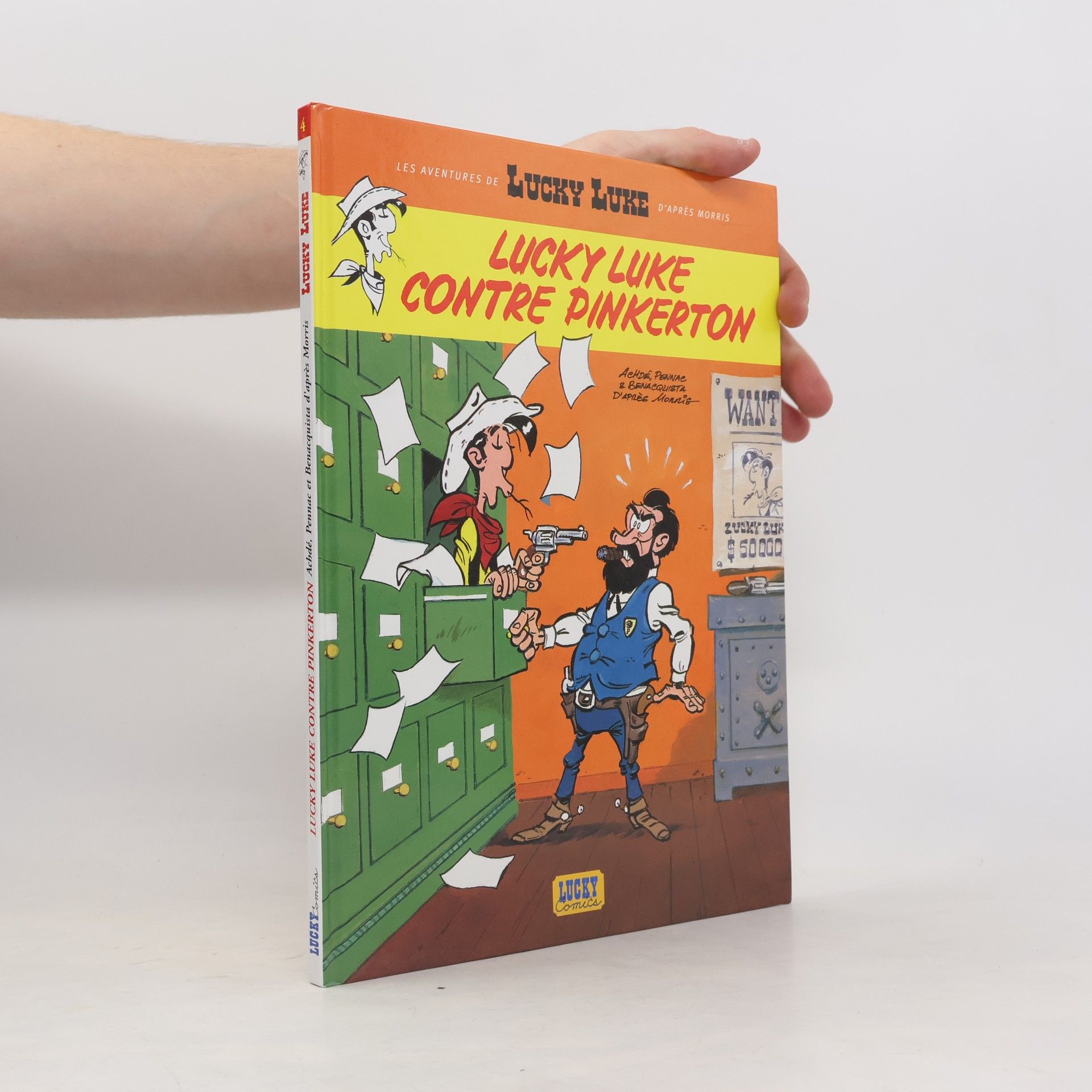 Achdé Lucky Luke 4. Lucky Luke contre Pinkerton