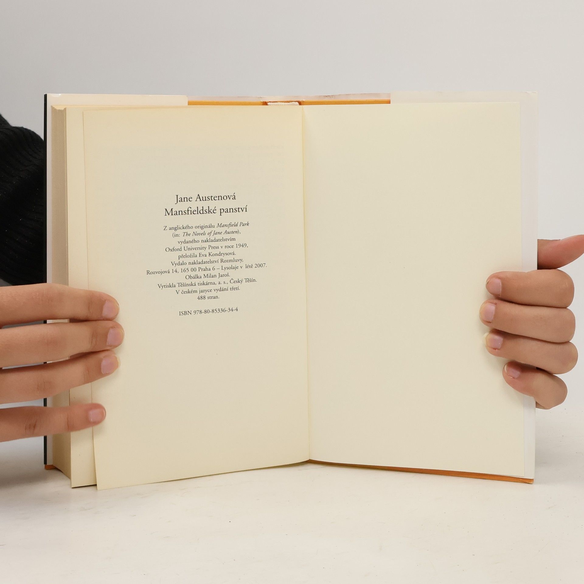 Jane Austen Mansfieldské panství
