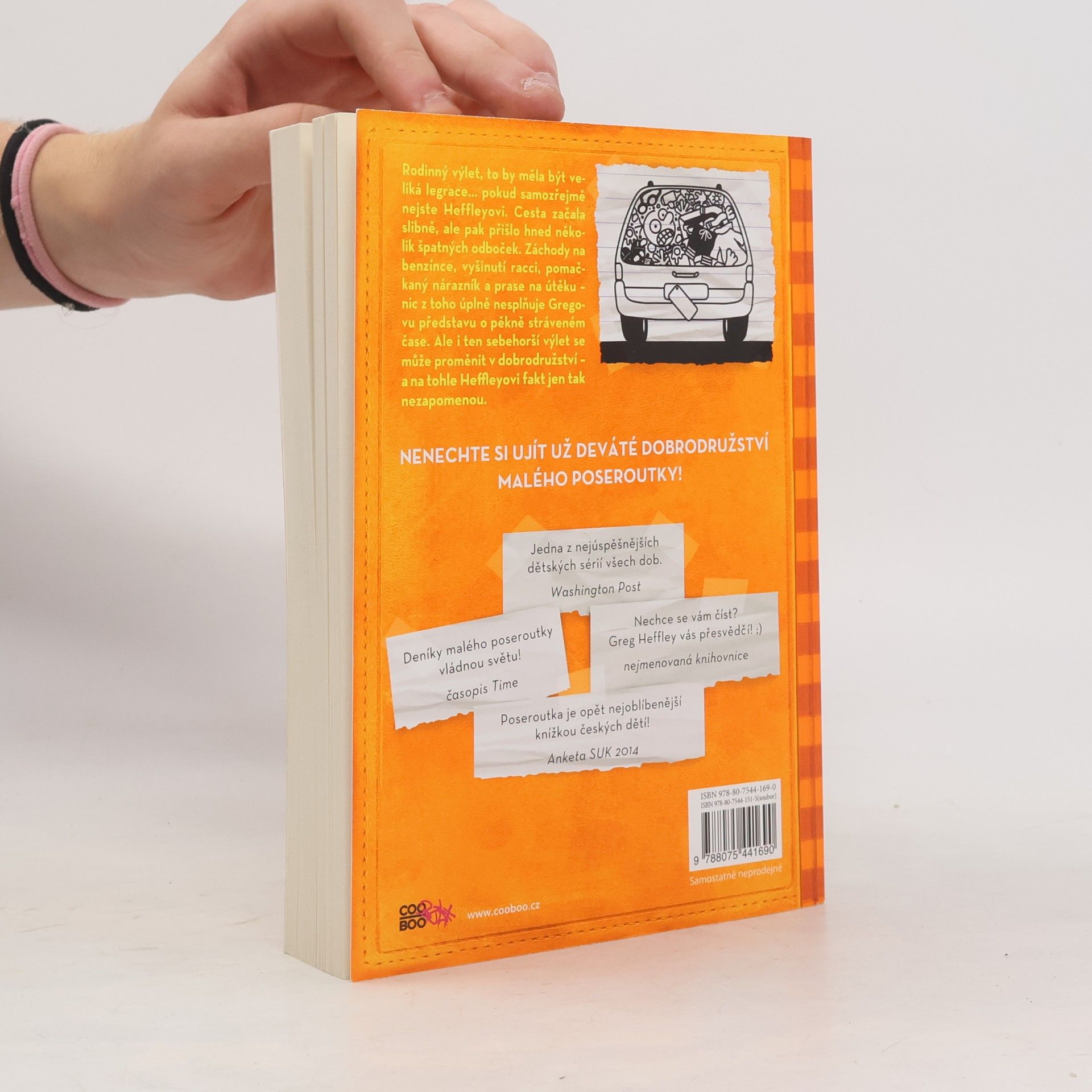 Jeff Kinney Deník malého poseroutky 9. Výlet za všechny peníze