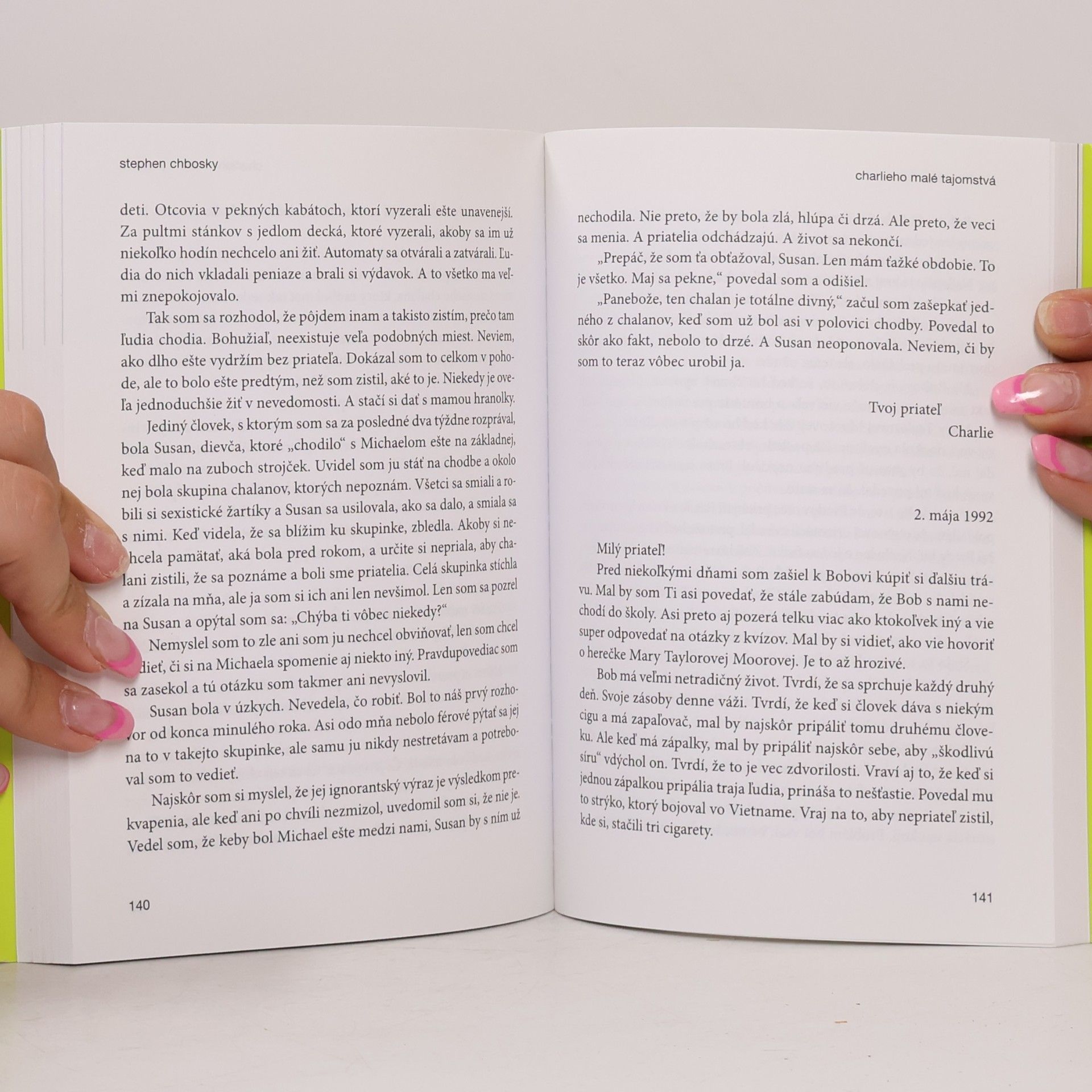 Stephen Chbosky Charlieho malé tajomstvá