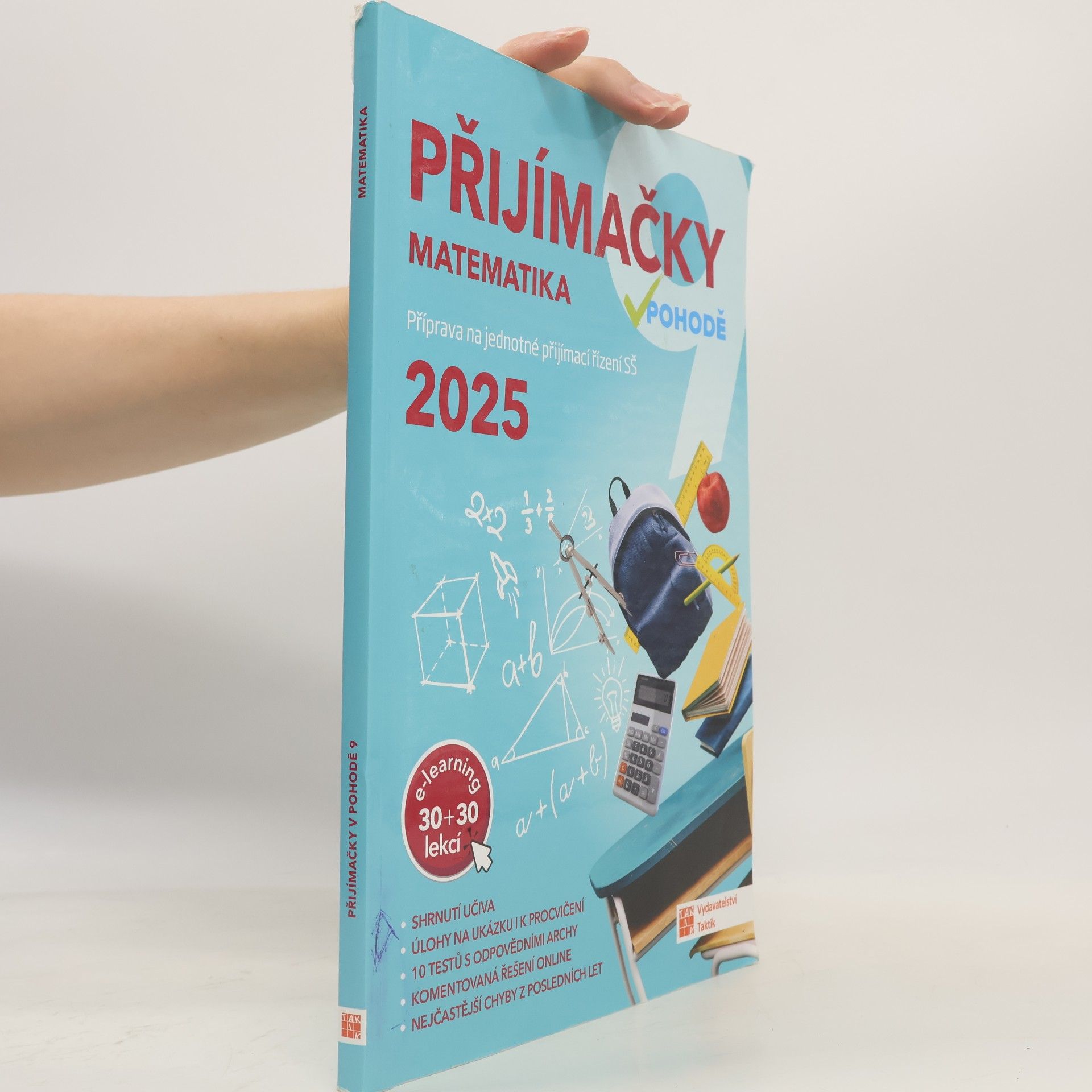 TAKTIK Přijímačky 9 Matematika + E-learning 2025