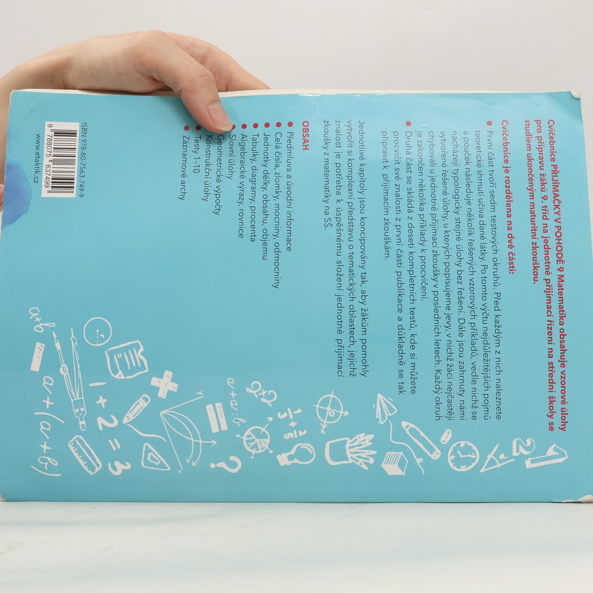 TAKTIK Přijímačky 9 Matematika + E-learning 2025