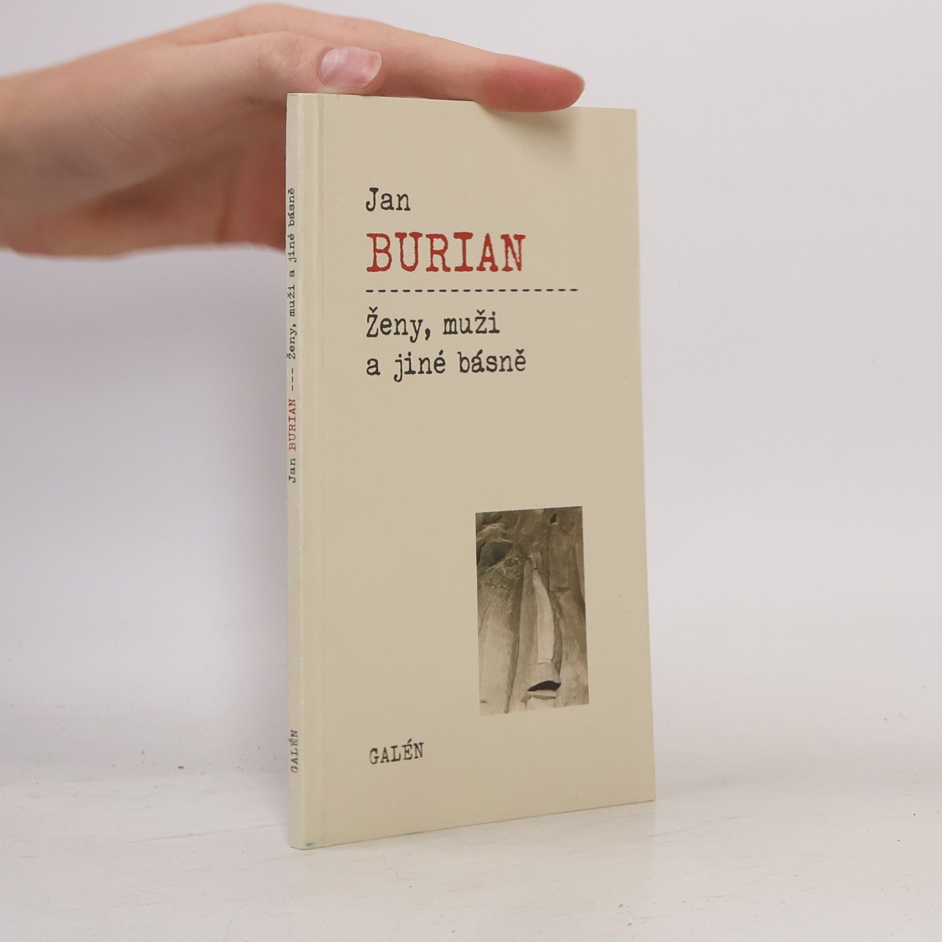 Jan Burian Ženy, muži a jiné básně