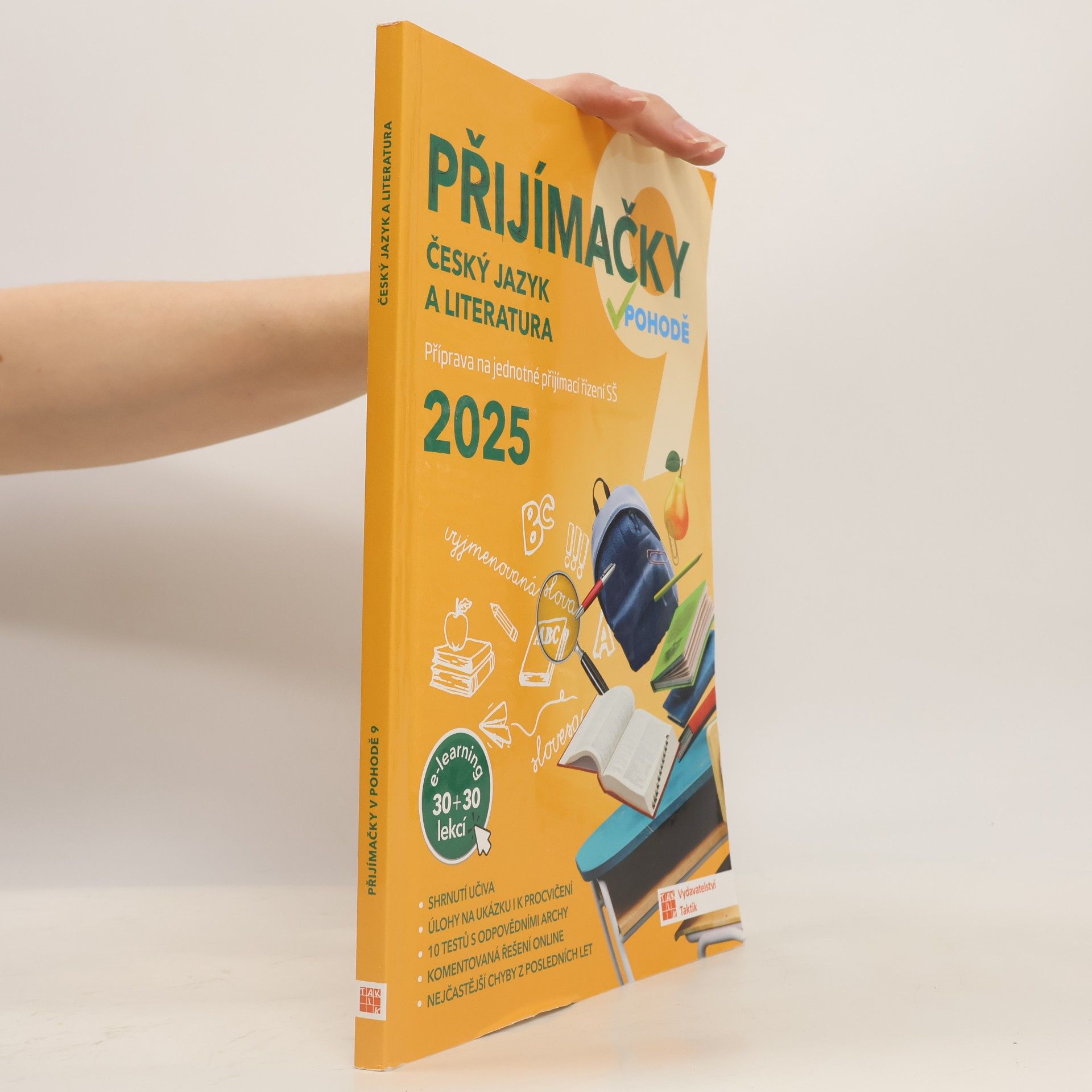 Various authors Přijímačky 9 Český jazyk a literatura + E-learning 2025