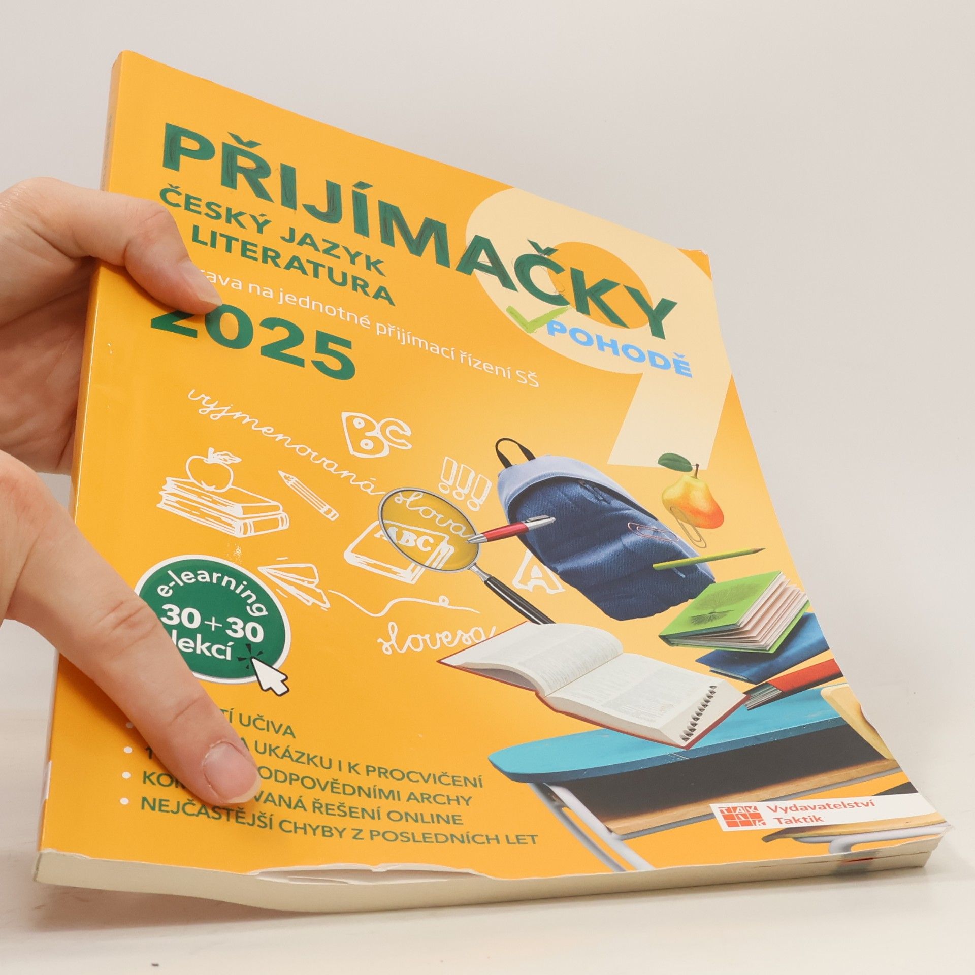 Various authors Přijímačky 9 Český jazyk a literatura + E-learning 2025