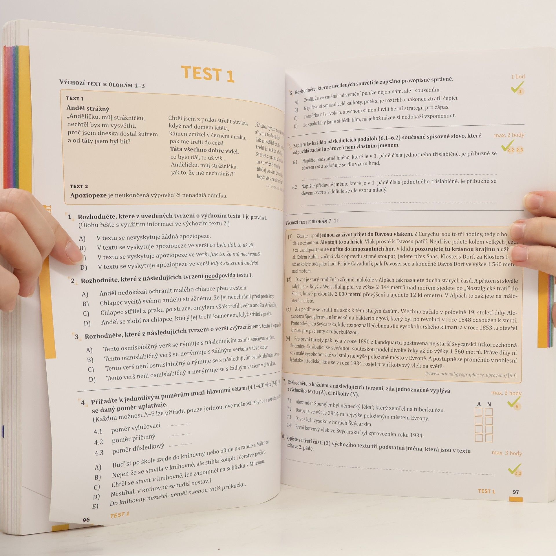Various authors Přijímačky 9 Český jazyk a literatura + E-learning 2025