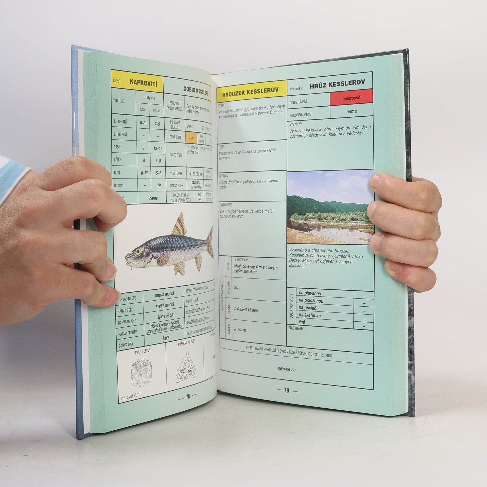 Otto Pospíšil Atlas našich ryb