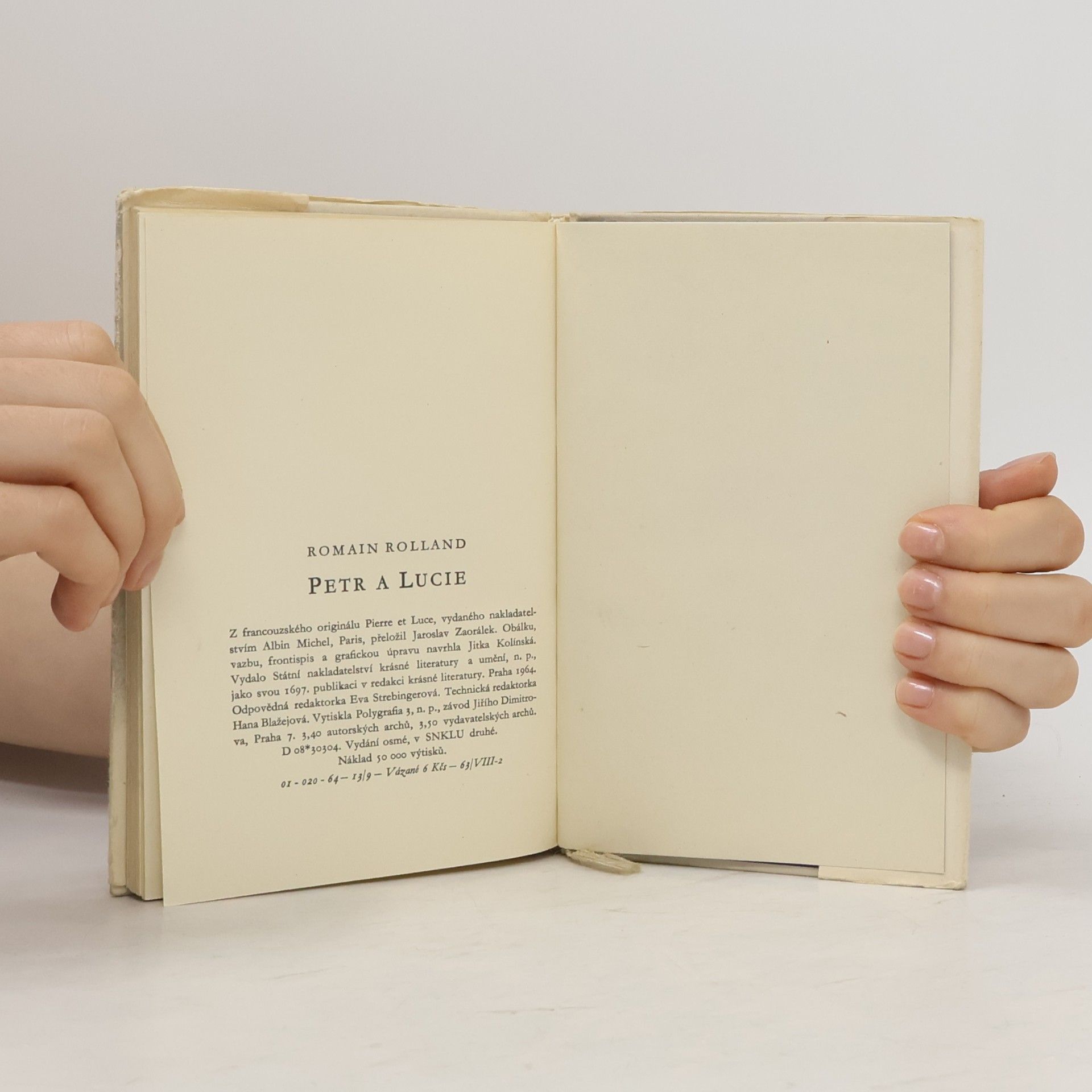 Romain Rolland Petr a Lucie