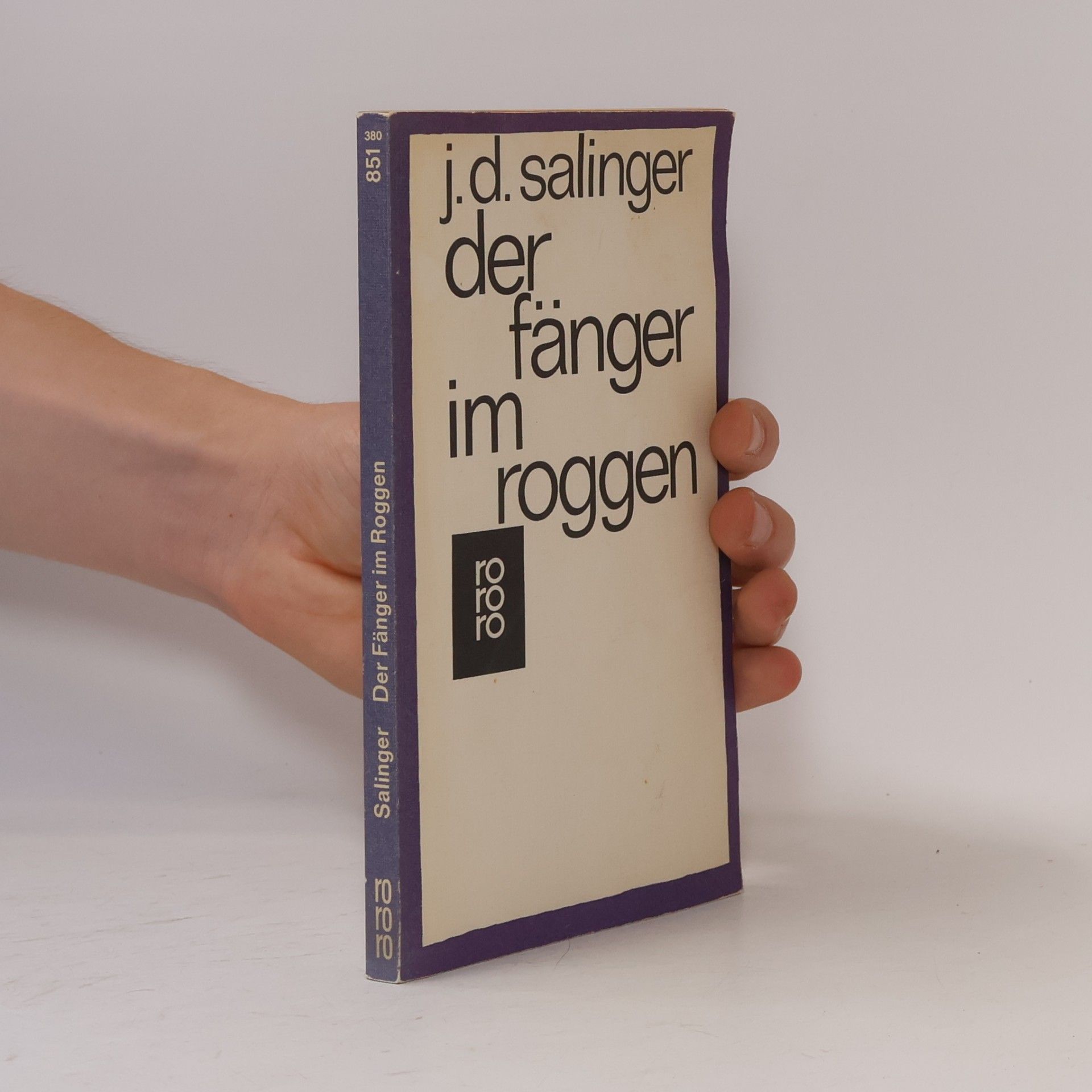 J. D. Salinger Der fänger im roggen