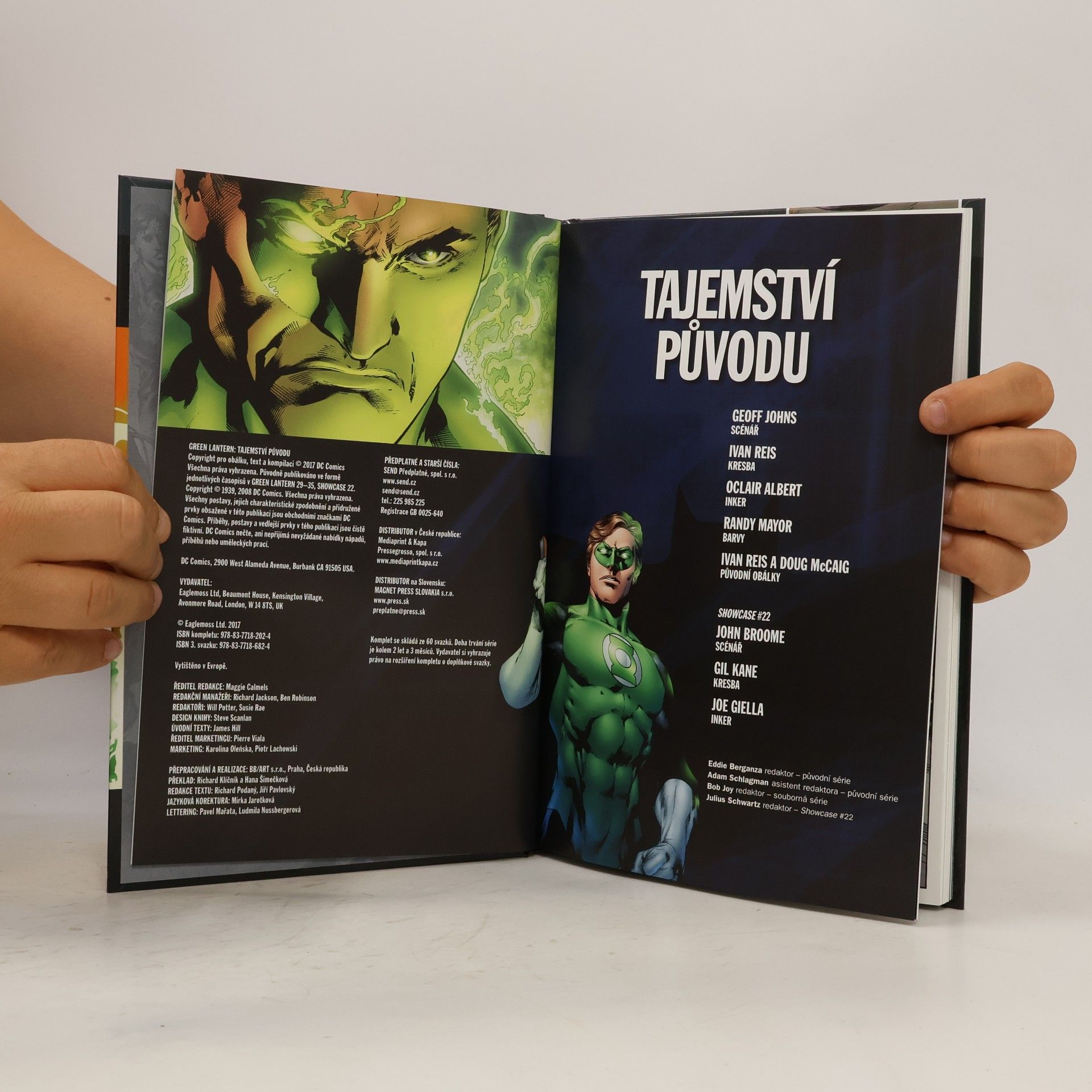 Various authors Green Lantern. Tajemství původu