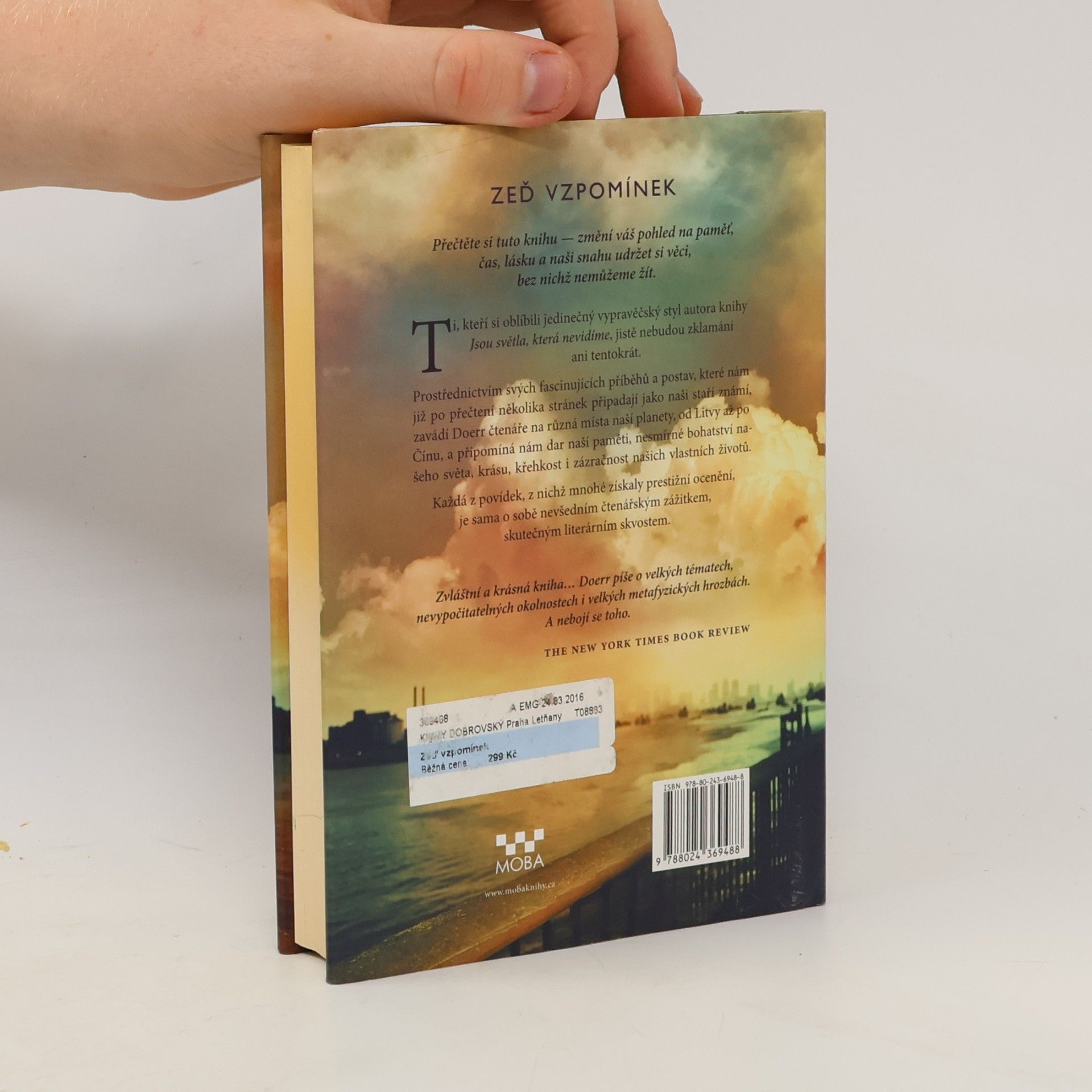 Anthony Doerr Zeď vzpomínek