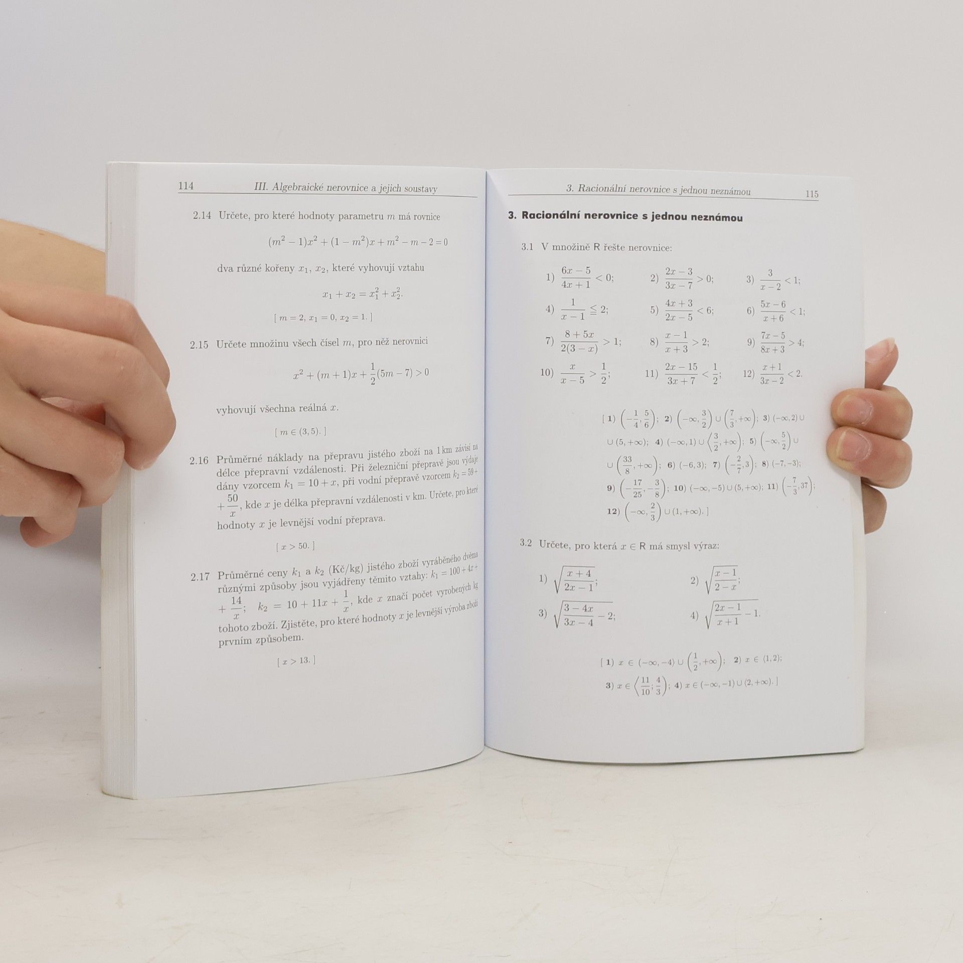František Janeček Sbírka úloh z matematiky pro střední školy