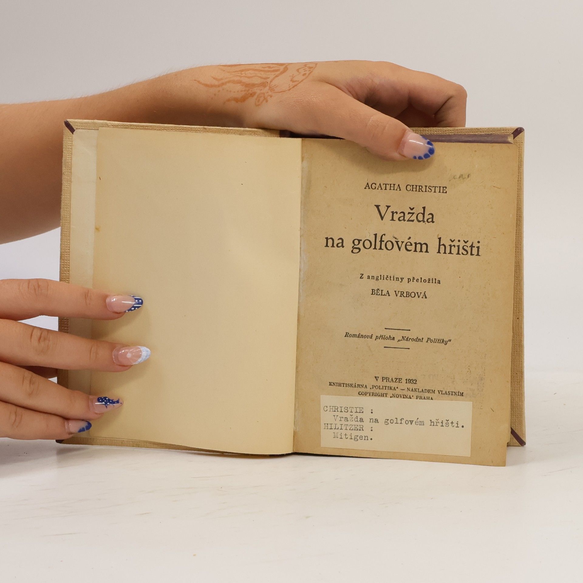 Agatha Christie Vražda na golfovém hřišti