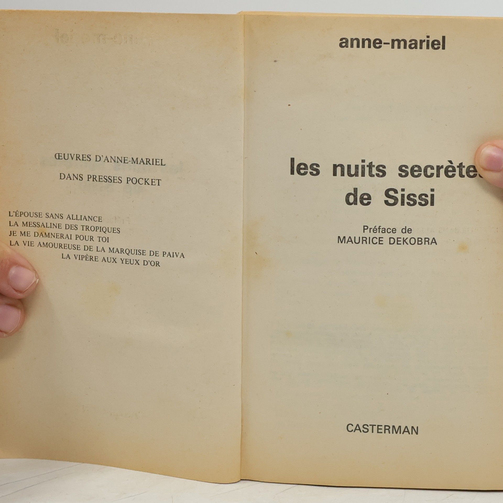 Anne-Mariel Presses Pocket: Les Nuits Secrètes de Sissi
