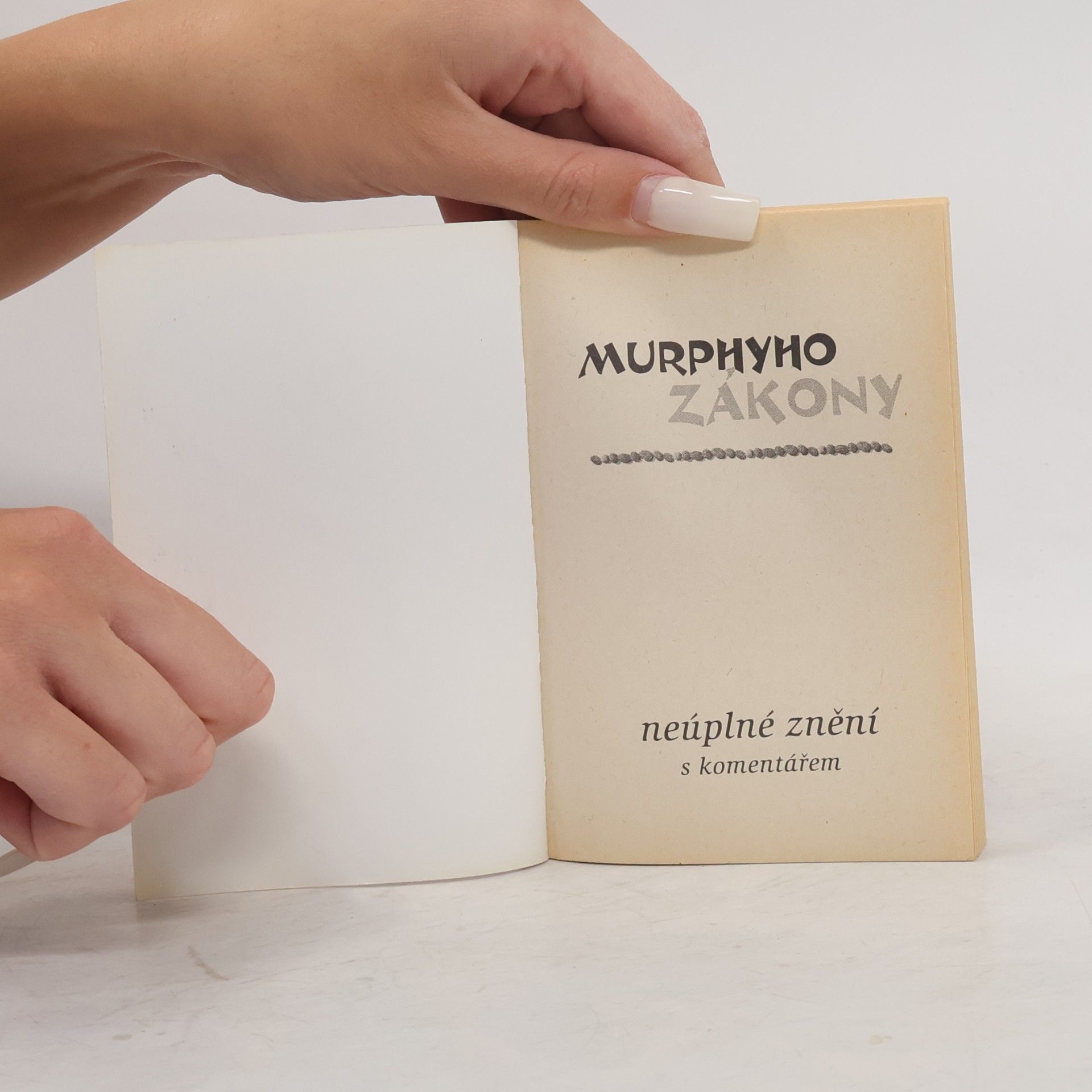 Milan Konvit Murphyho zákony