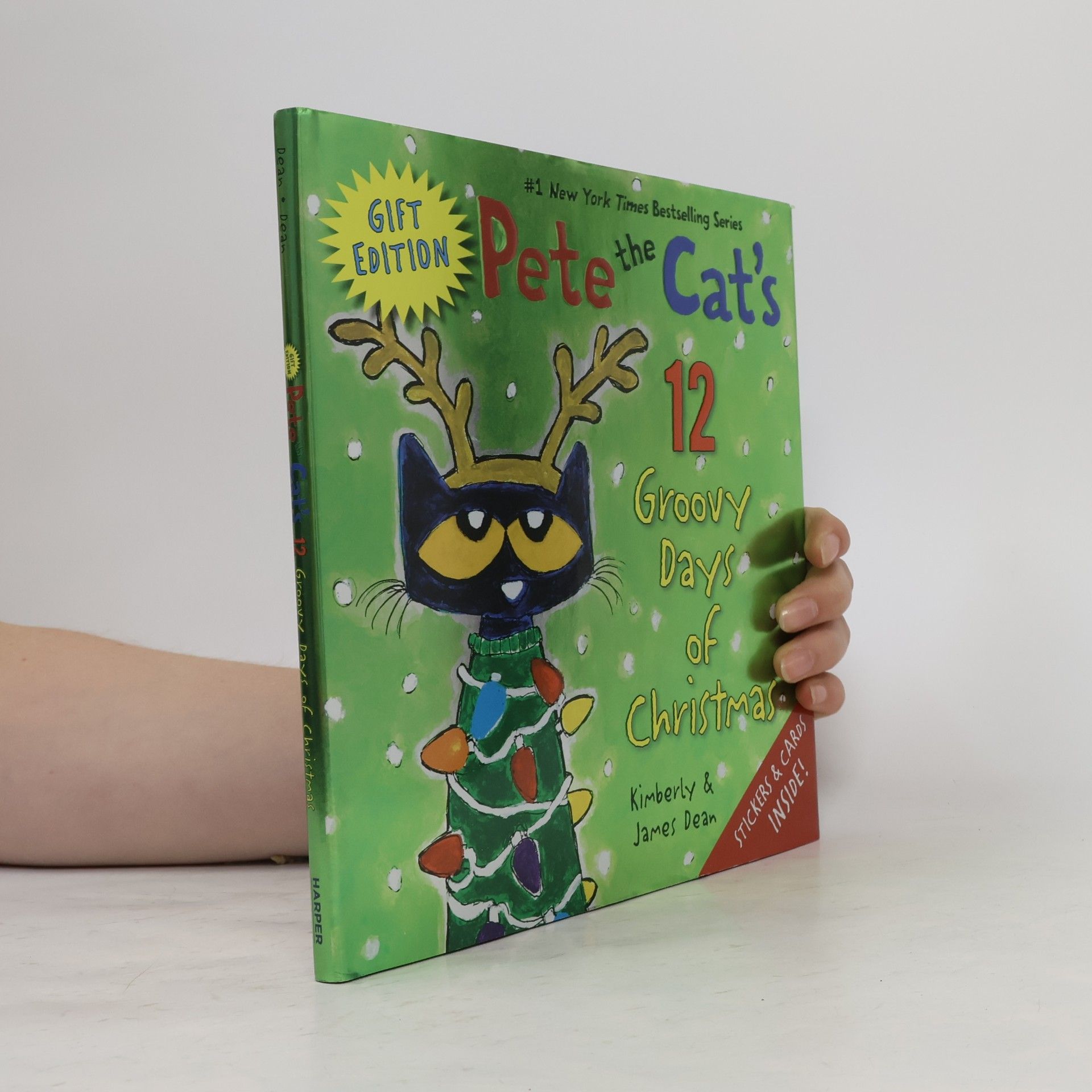 James Dean Pete the Cat's 12 Groovy Days of Christmas Gift Edition