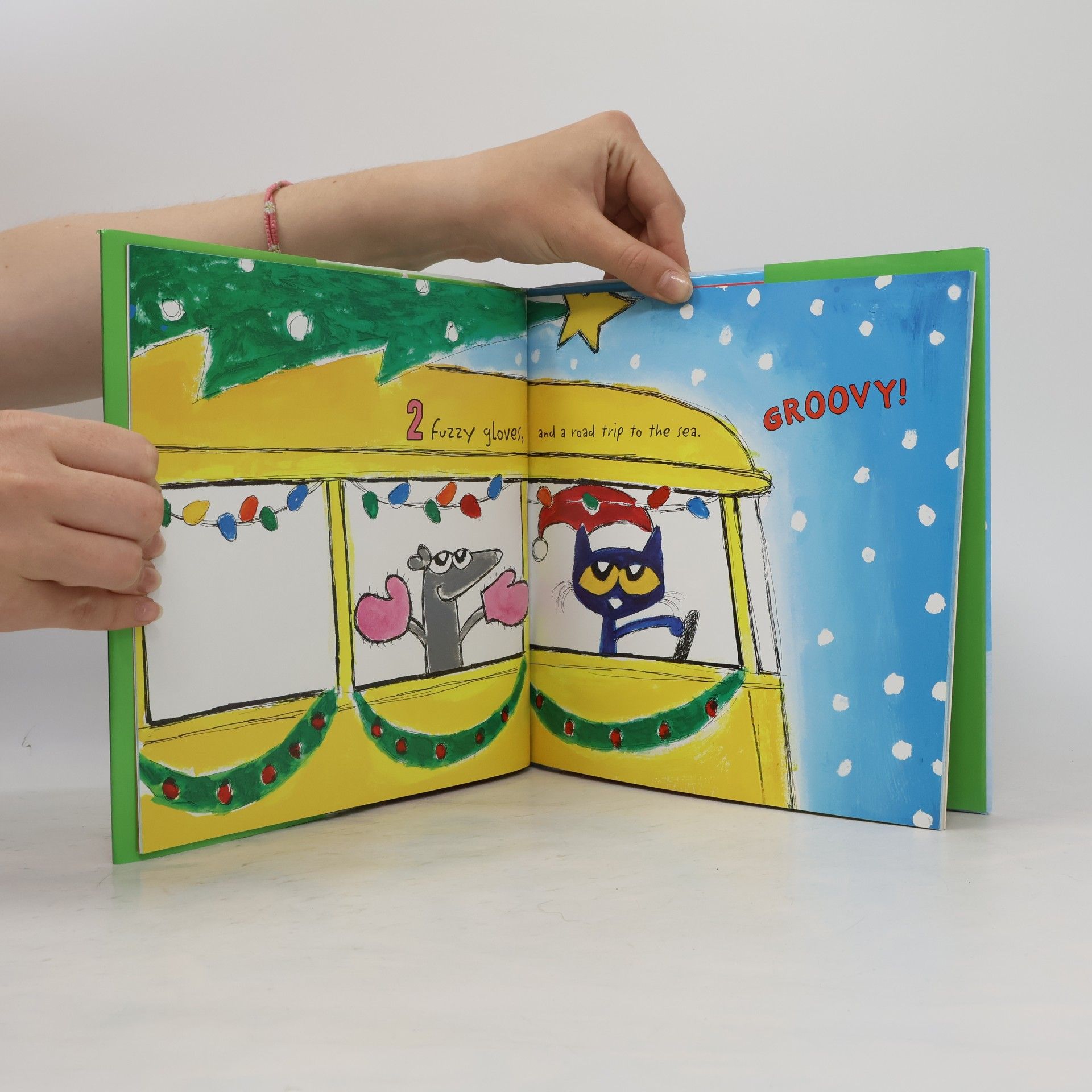 James Dean Pete the Cat's 12 Groovy Days of Christmas Gift Edition