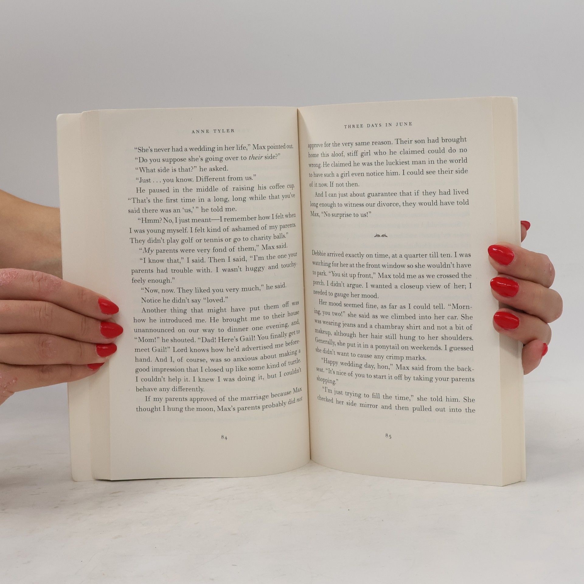 Anne Tyler Three Days in June