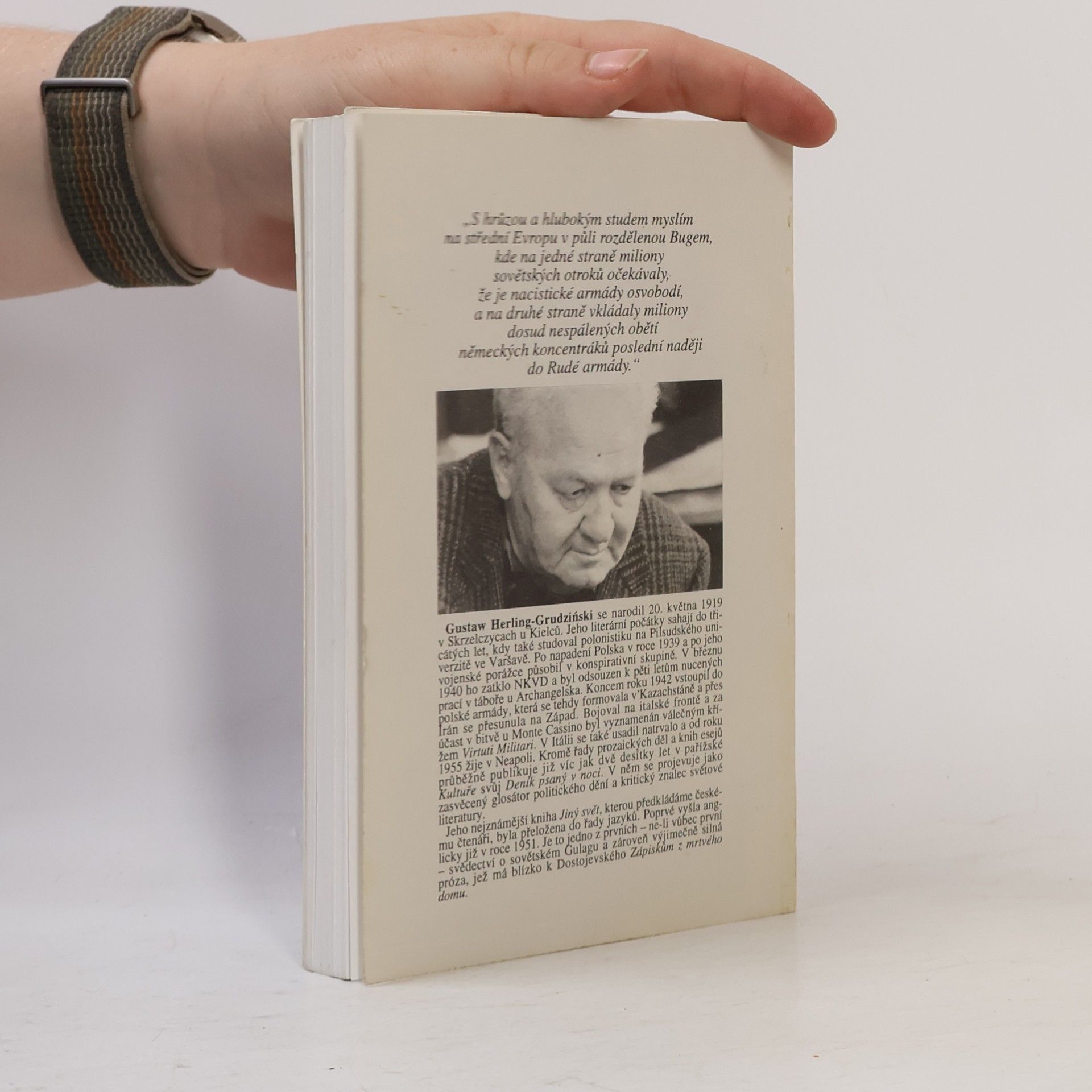 Gustaw Herling Grudziński Jiný svět