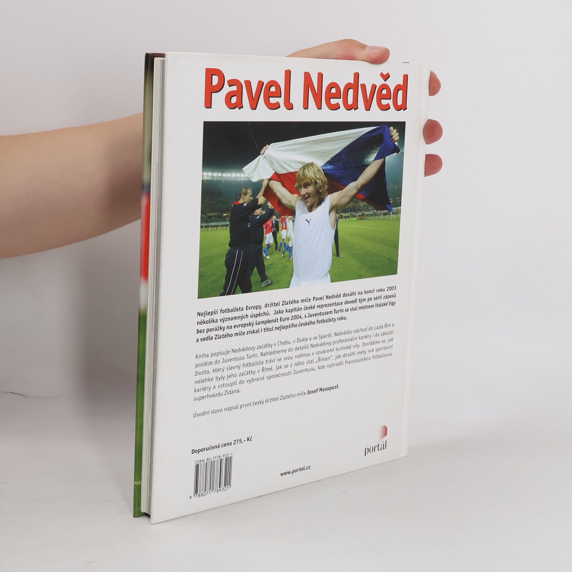 Bruno Bernardi Pavel Nedvěd : český lev v Itálii