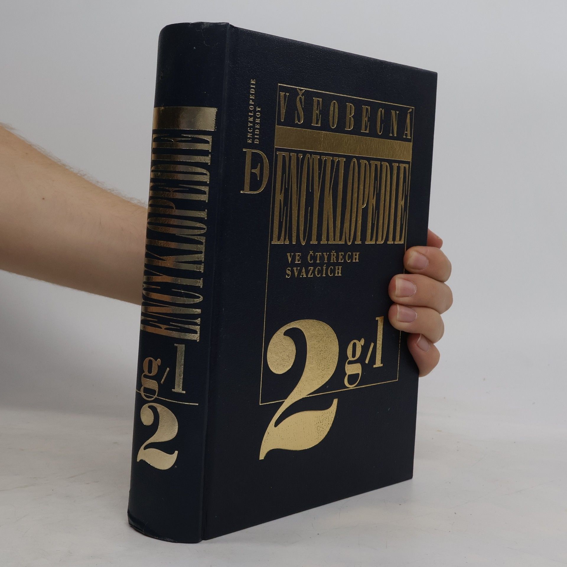 Autorenkollektiv Všeobecná encyklopedie ve čtyřech svazcích 2. g-l