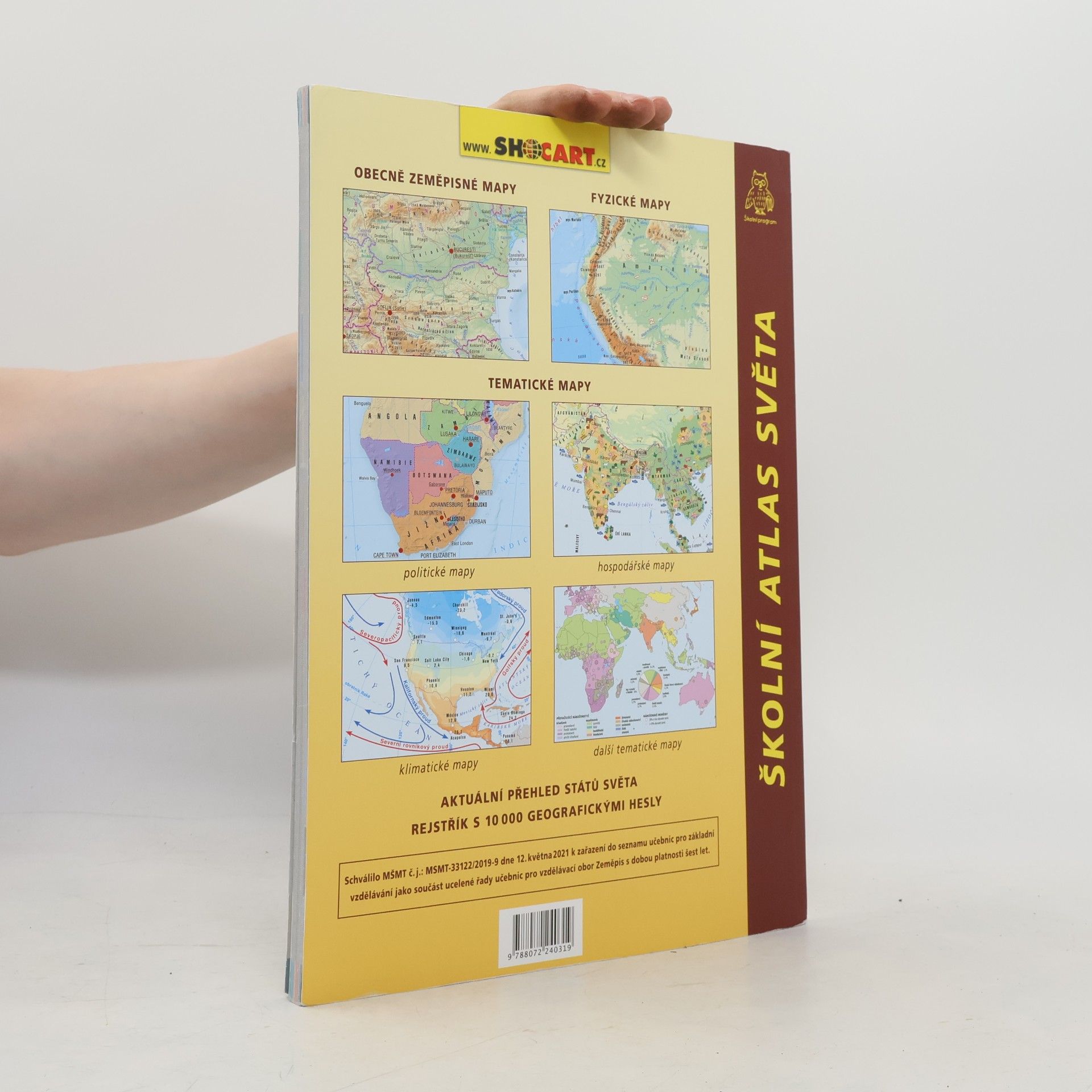 Pavla Tesaříková Školní atlas světa