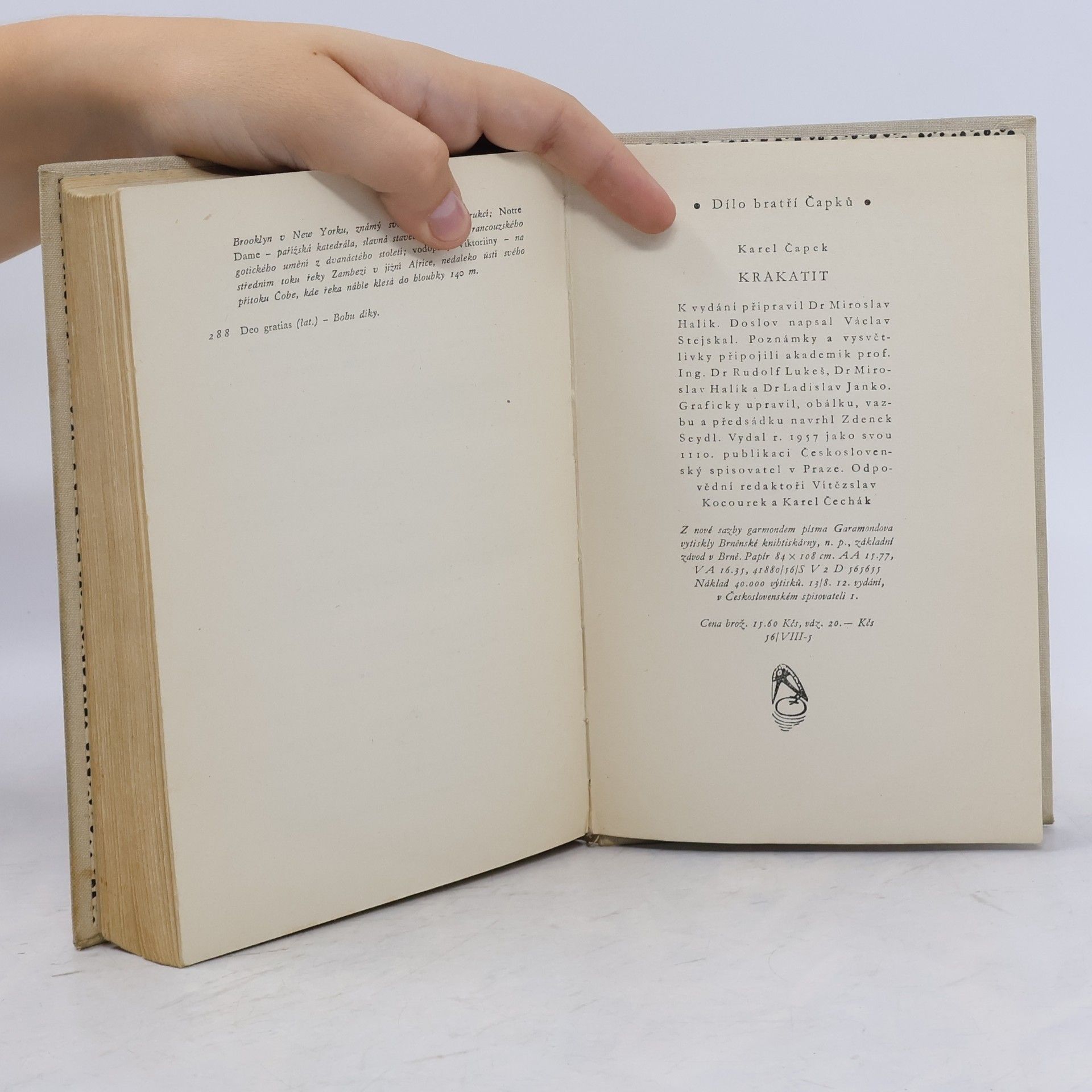 Karel Čapek Krakatit