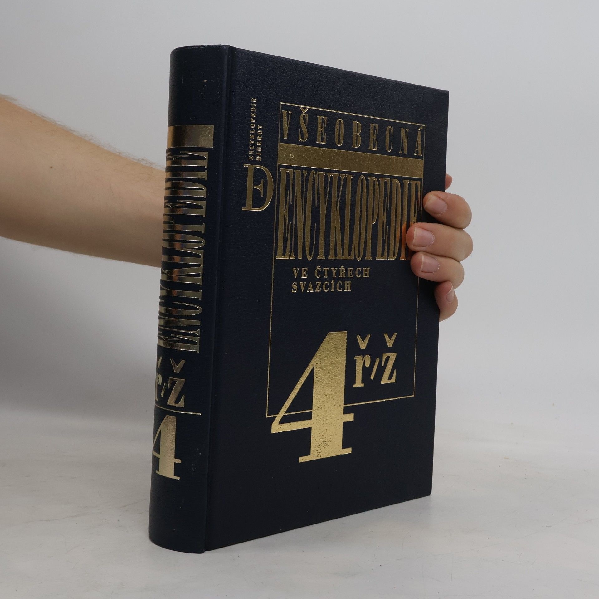 Autorenkollektiv Všeobecná encyklopedie ve čtyřech svazcích, díl 4 - ř/ž