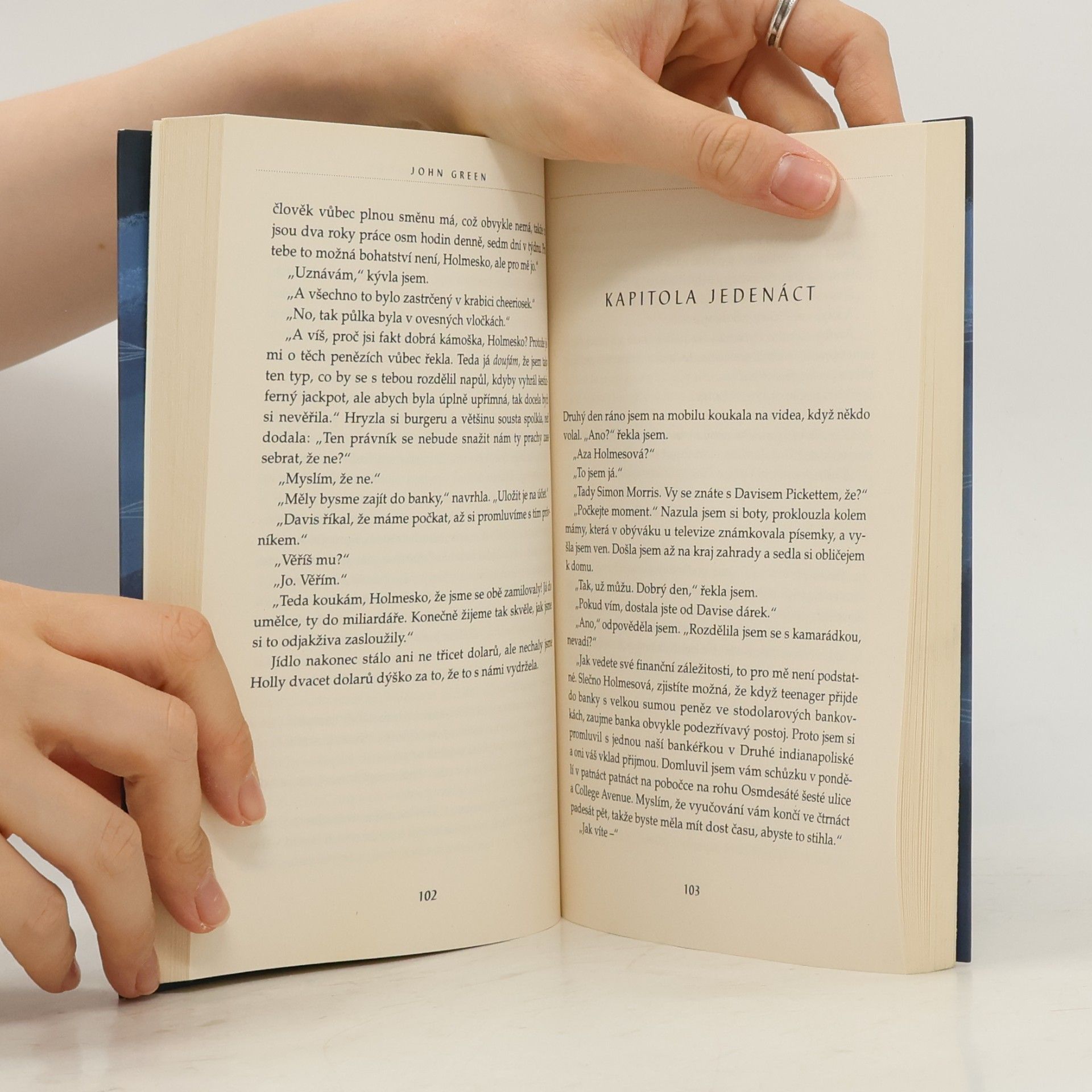 John Green Jedna želva za druhou
