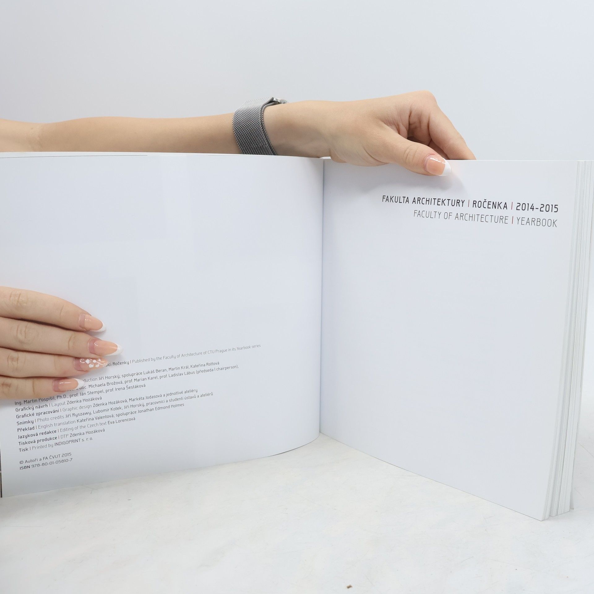 Jiří Horský Fakulta architektury Ročenka 2014-2015
