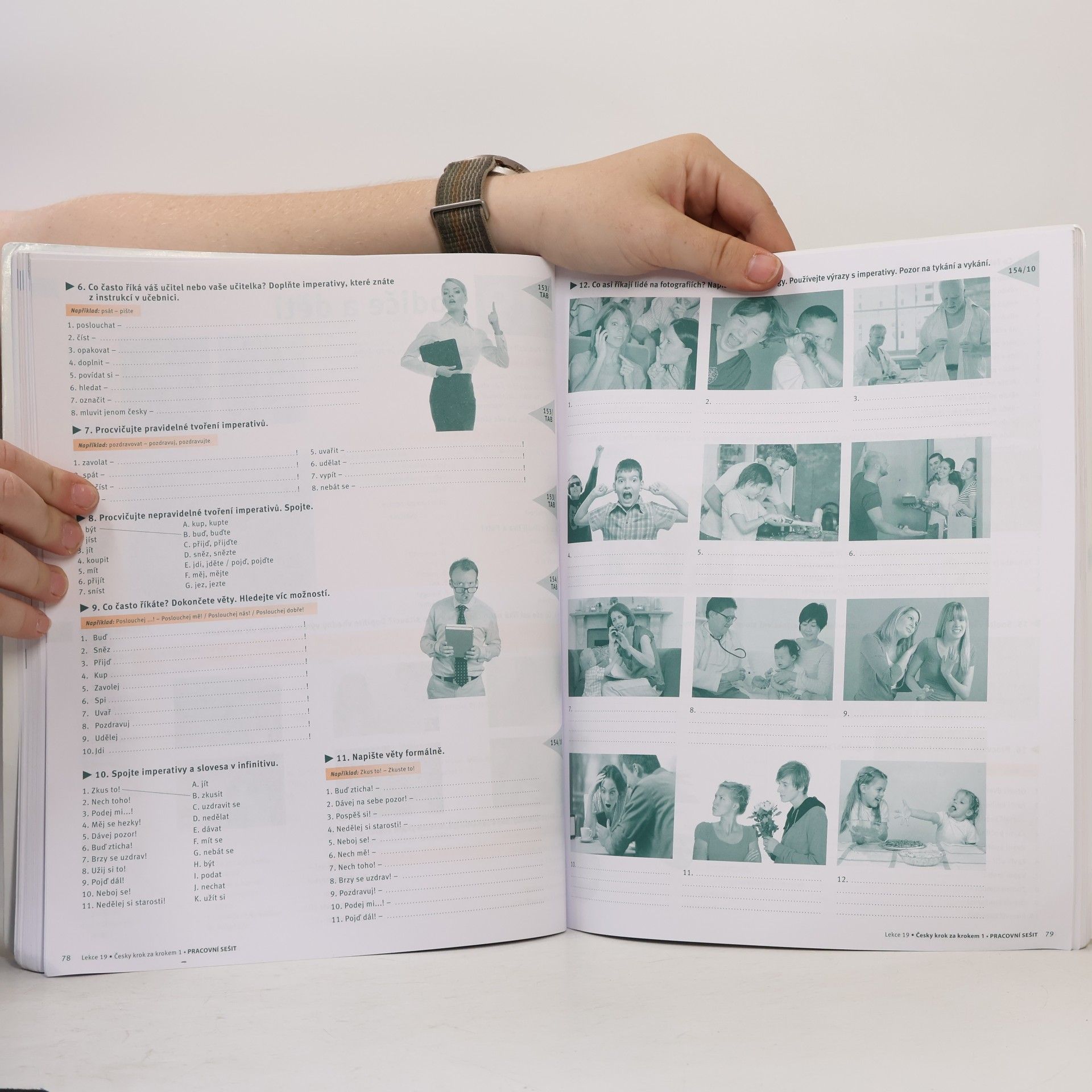 Lída Holá Česky krok za krokem 1. A1-A2. Pracovní sešit 13–24