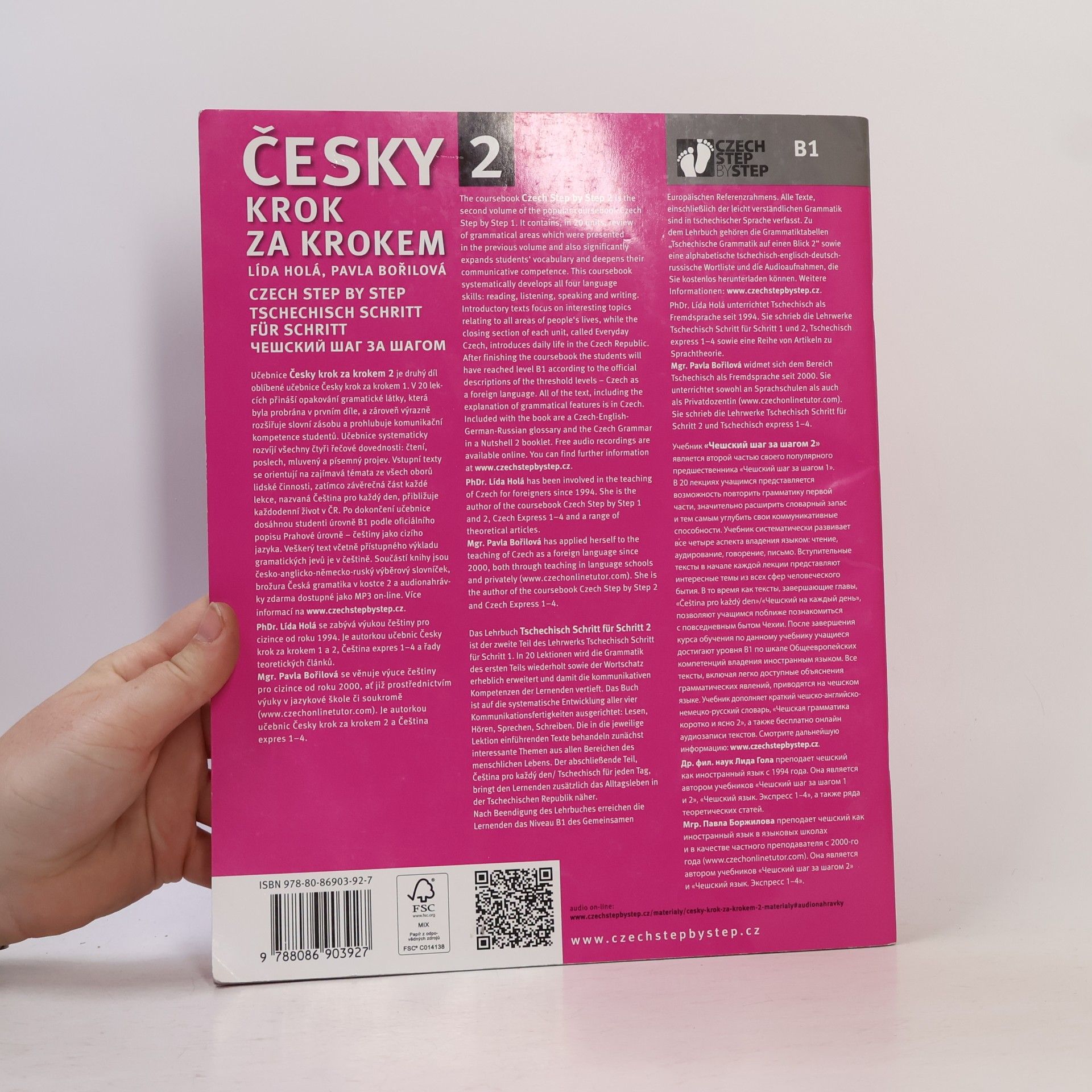 Pavla Bořilová Česky krok za krokem 2. B1 (Příloha)
