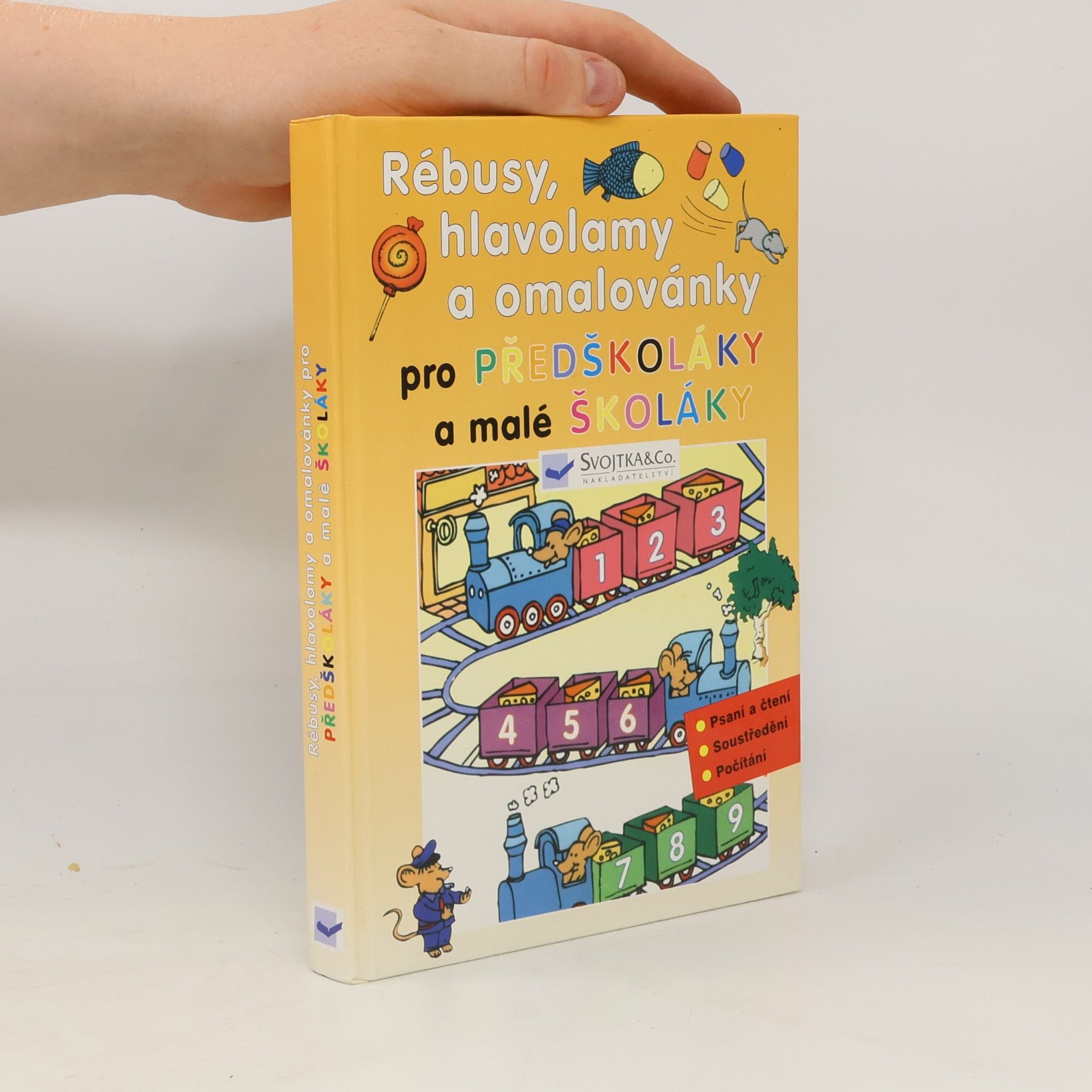Autorenkollektiv Rébusy, hlavolamy a omalovánky pro předškoláky a malé školáky