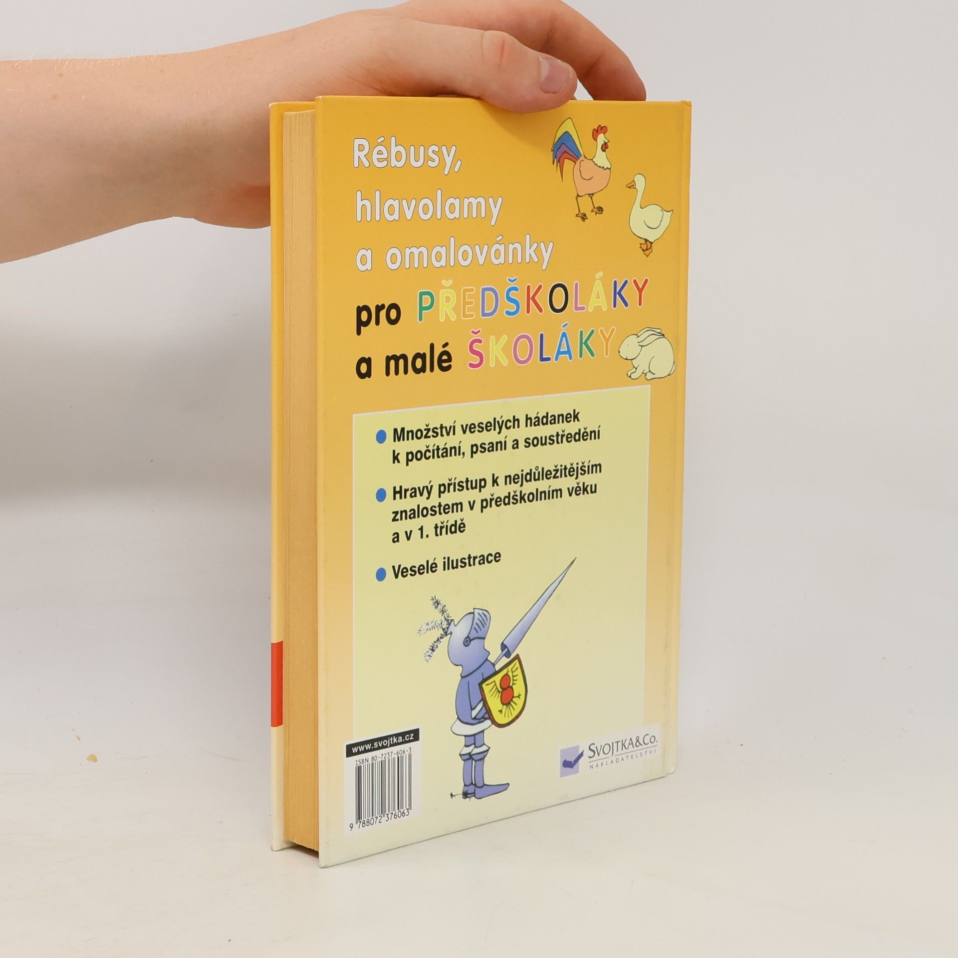 Autorenkollektiv Rébusy, hlavolamy a omalovánky pro předškoláky a malé školáky