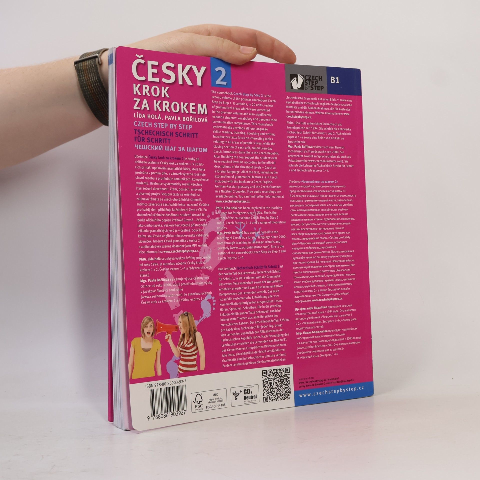 Lída Holá Česky krok za krokem 2. B1 Učebnice