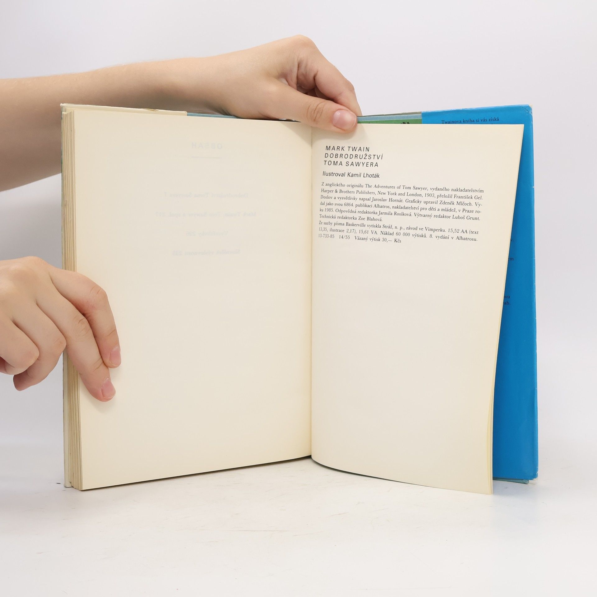 Mark Twain Dobrodružství Toma Sawyera