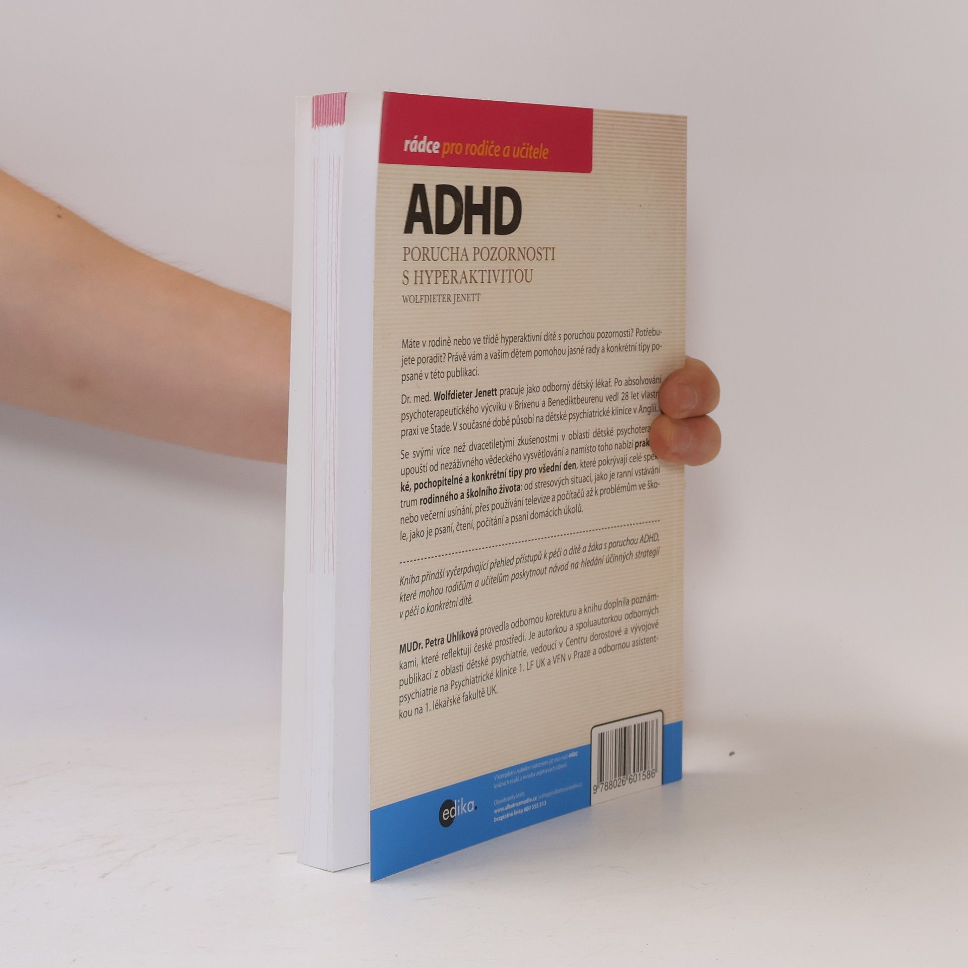 Wolfdieter Jenett ADHD - 100 tipů pro rodiče a učitele