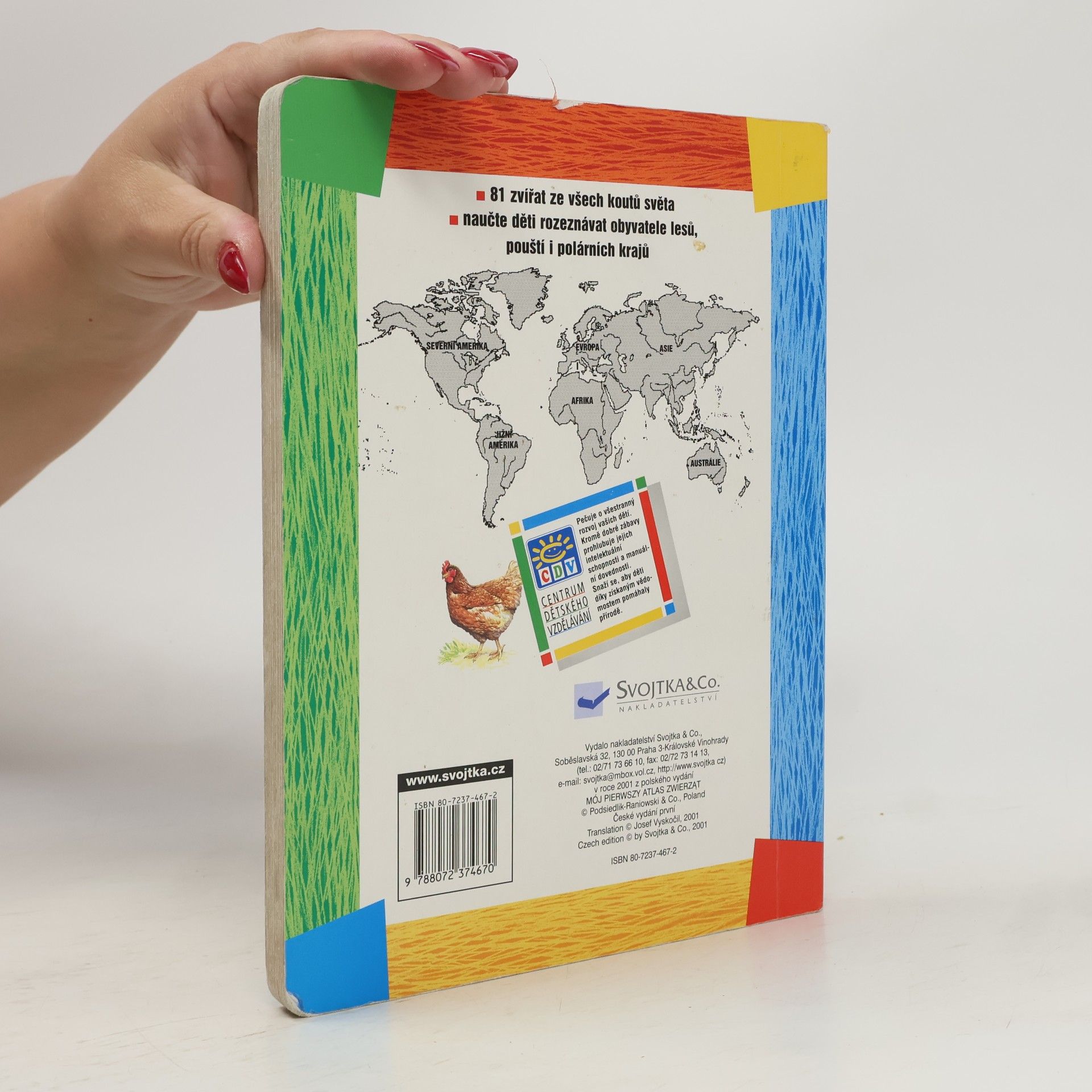 Various authors Můj první atlas zvířat