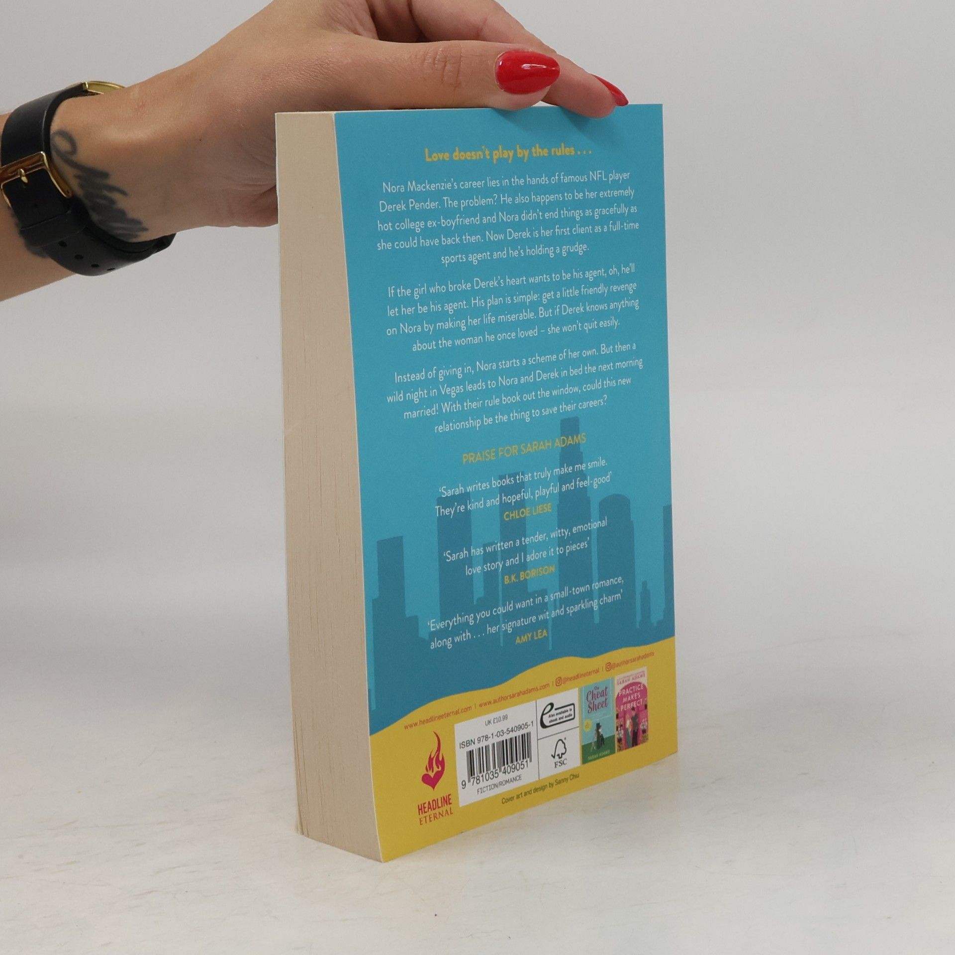 Sarah Adams Hoover The Rule Book: The highly anticipated follow up to the TikTok sensation, THE CHEAT SHEET!