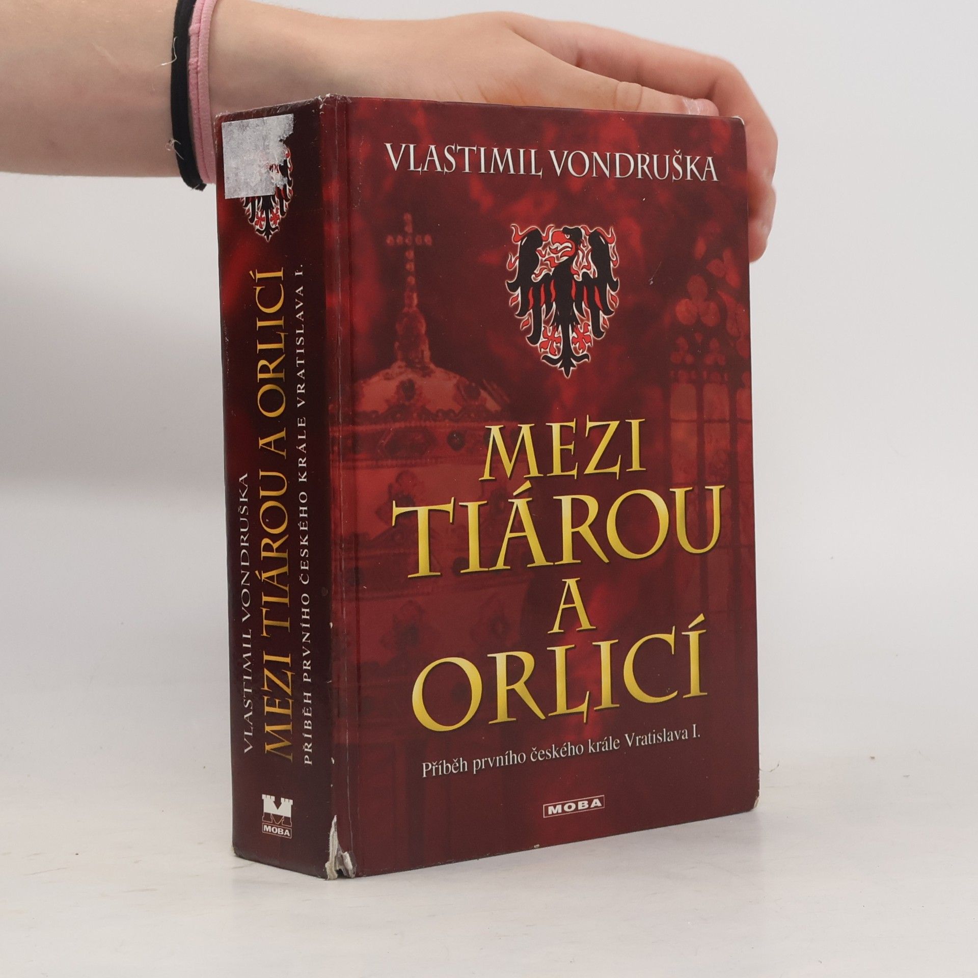 Vlastimil Vondruška Mezi tiárou a orlicí : příběh prvního českého krále Vratislava I.