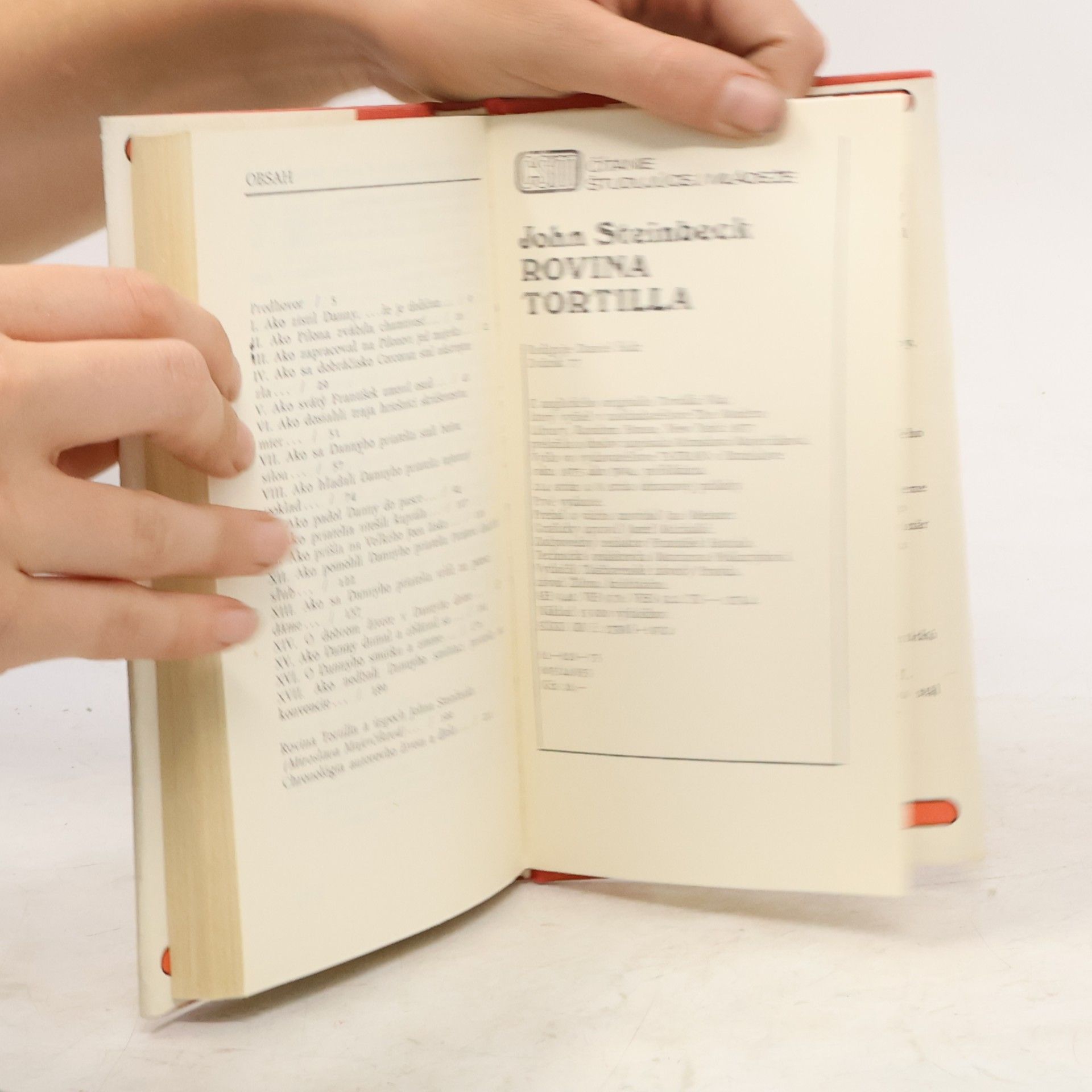 John Steinbeck Rovina Tortilla