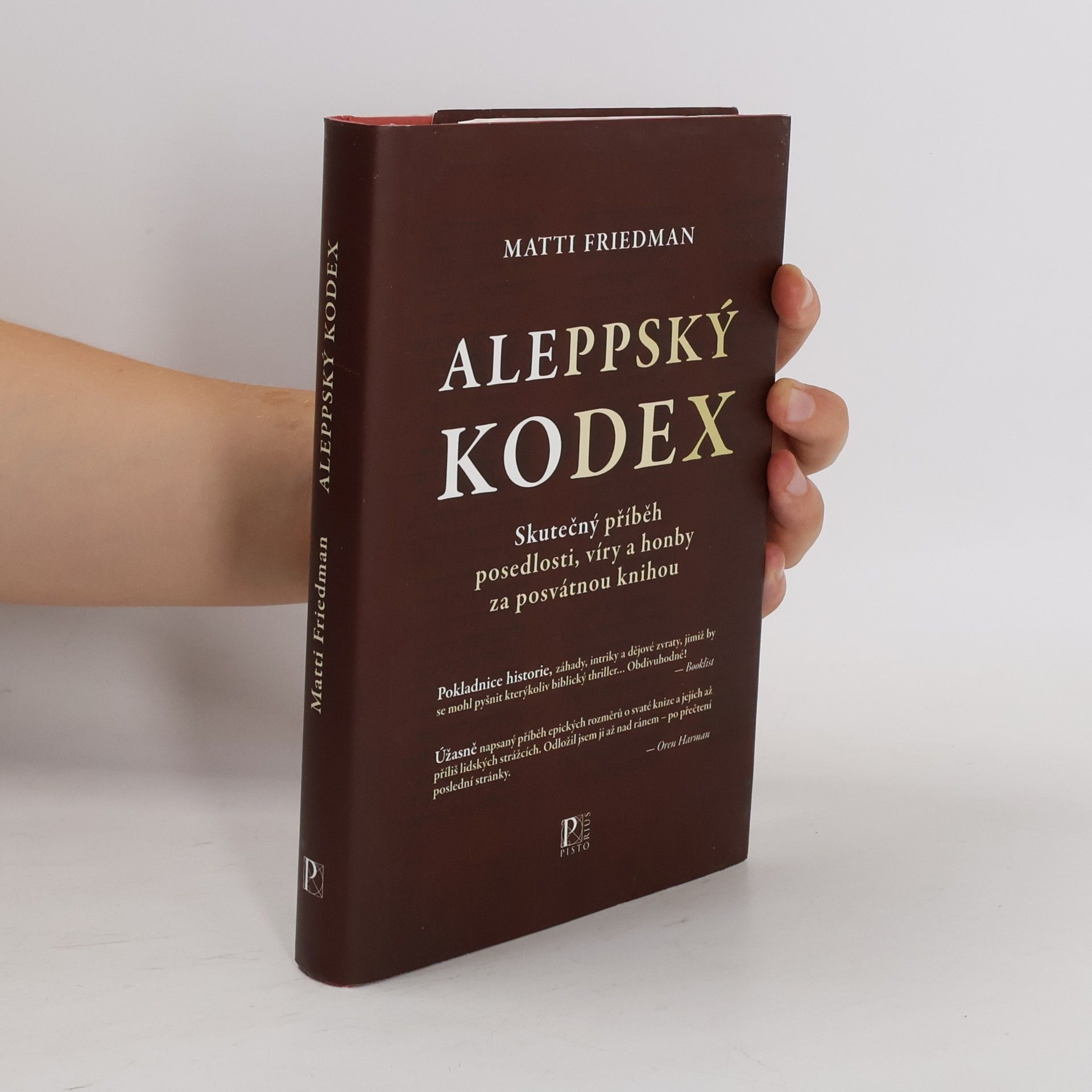 Matti Friedman Aleppský kodex