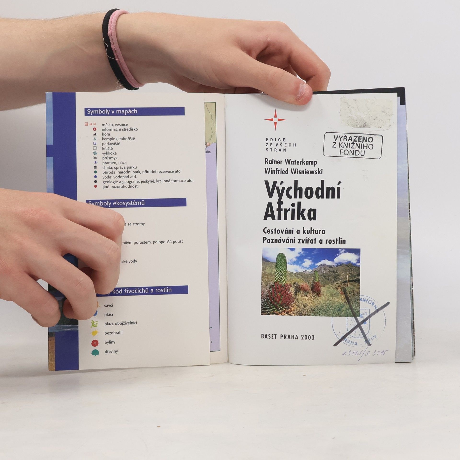 Rainer Waterkamp Východní Afrika: Cestování a kultura, poznávání zvířat a rostlin